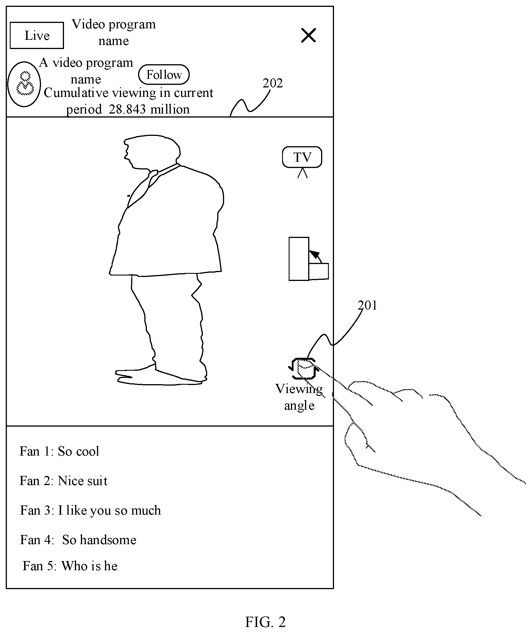 Patent US12375772 Figure 3 – Network livestreaming method and apparatus, storage medium, and electronic device