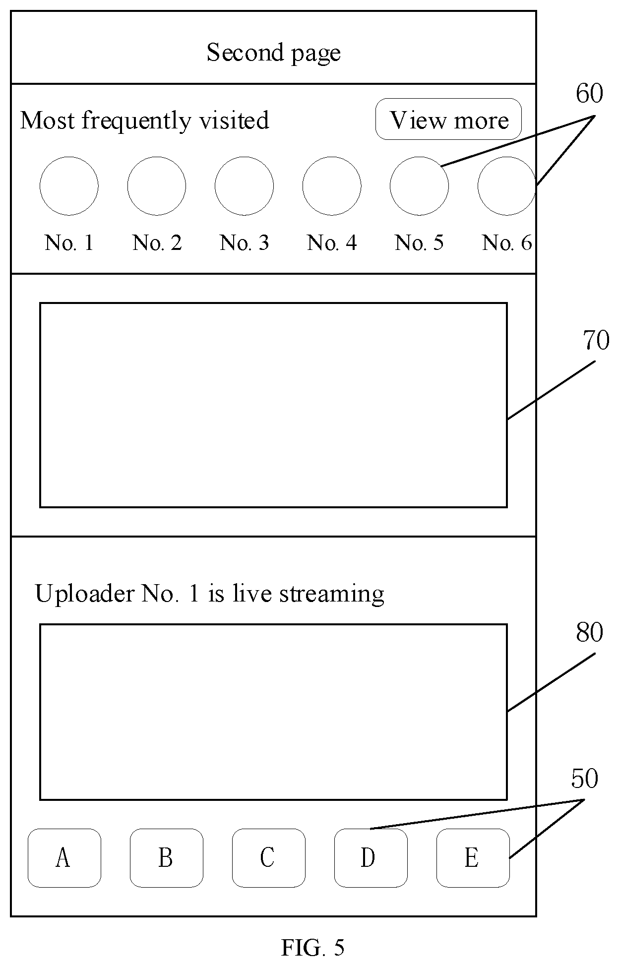 Patent US12375773 Figure 5 – Method and system for displaying information on page