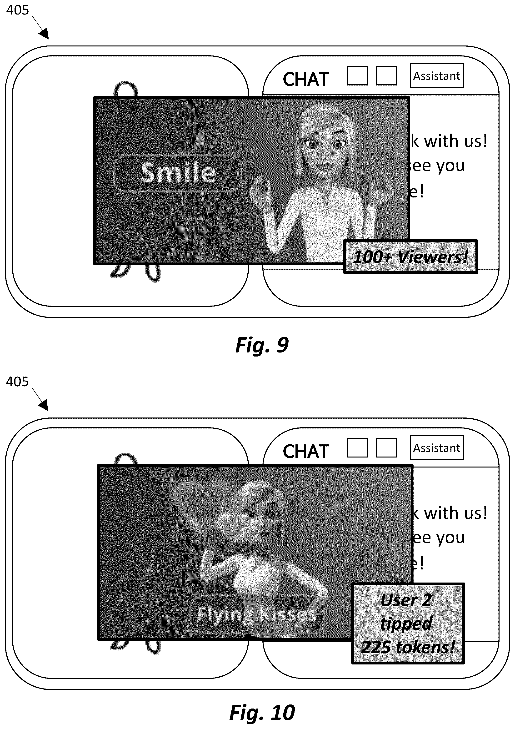 Patent US12375774 Figure 7 – System and method for livestream smart assistance