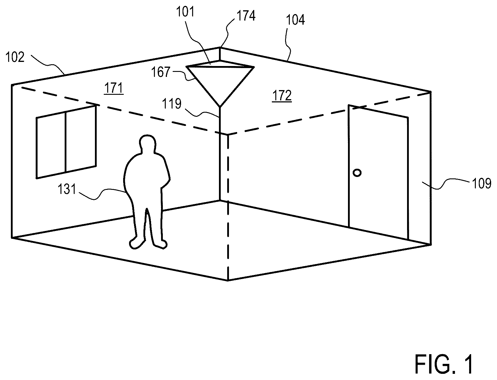 Patent US12375785 — Imaging apparatuses and enclosures — Figure 1