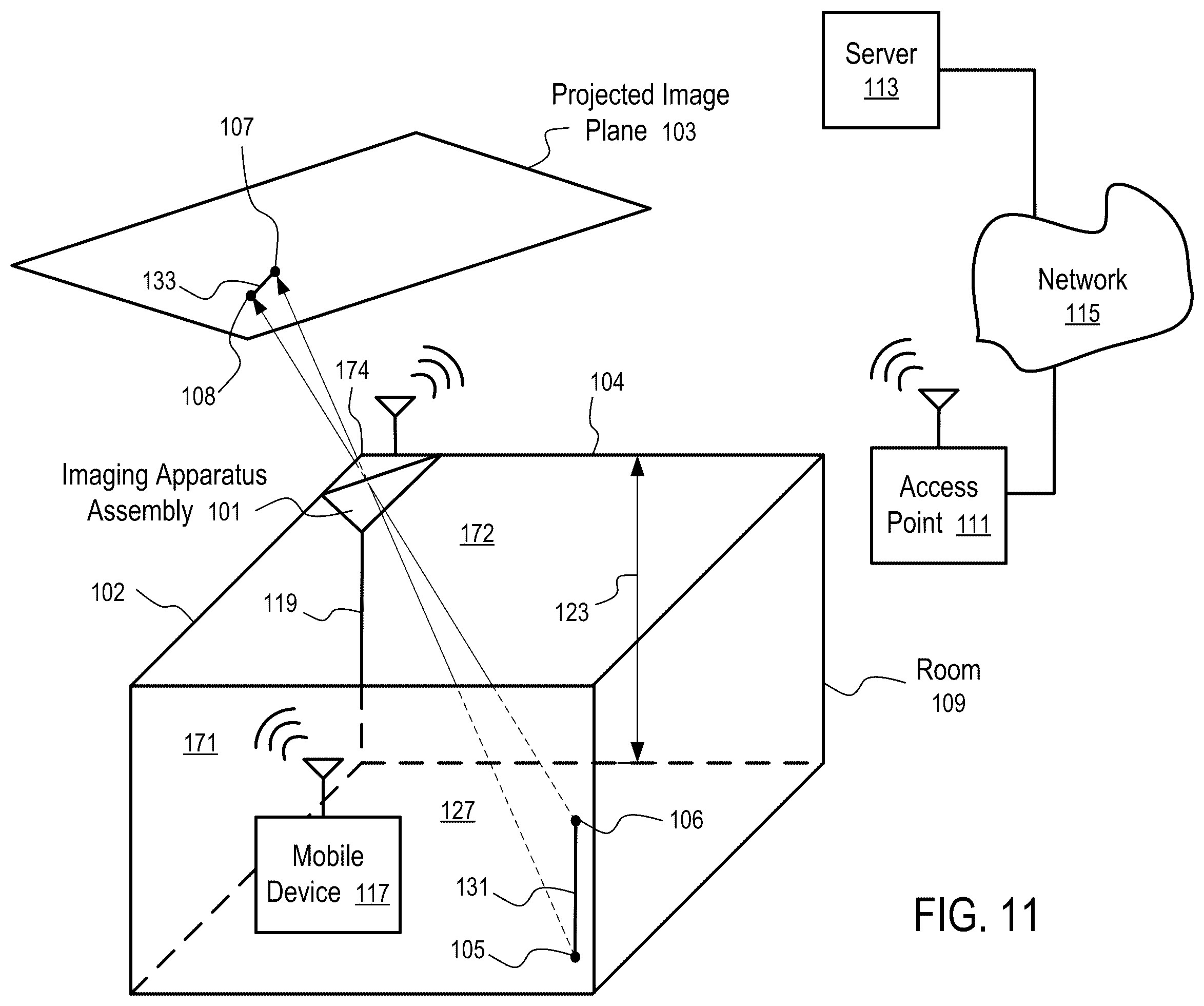 Patent US12375785 Figure 7 – Imaging apparatuses and enclosures