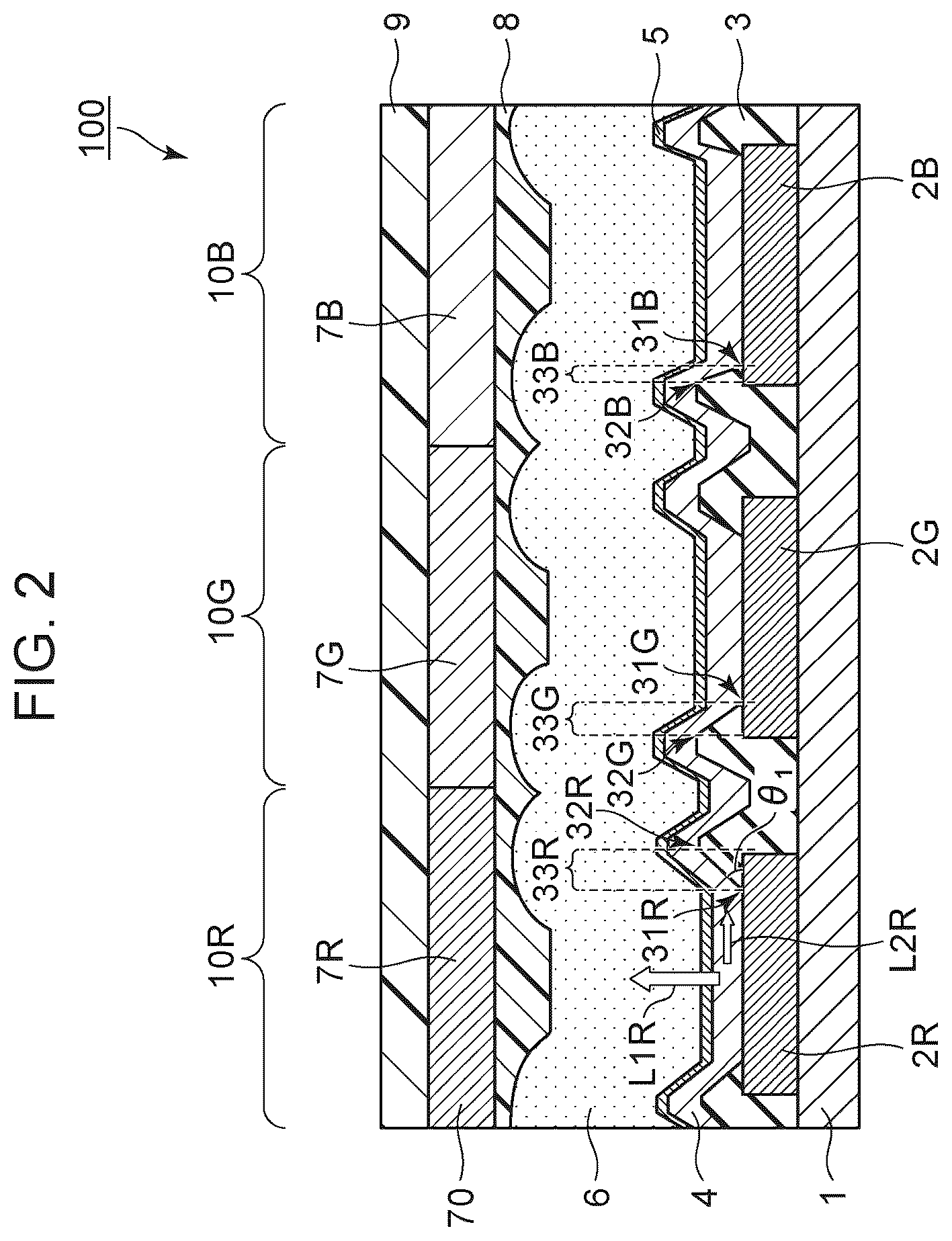 Patent US12375786 Figure 2 – Apparatus, display apparatus, photoelectric conversion apparatus, electronic equipment, illumination apparatus, and moving object