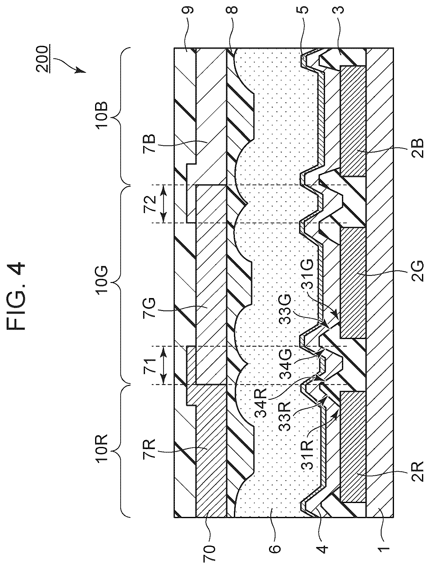 Patent US12375786 Figure 4 – Apparatus, display apparatus, photoelectric conversion apparatus, electronic equipment, illumination apparatus, and moving object