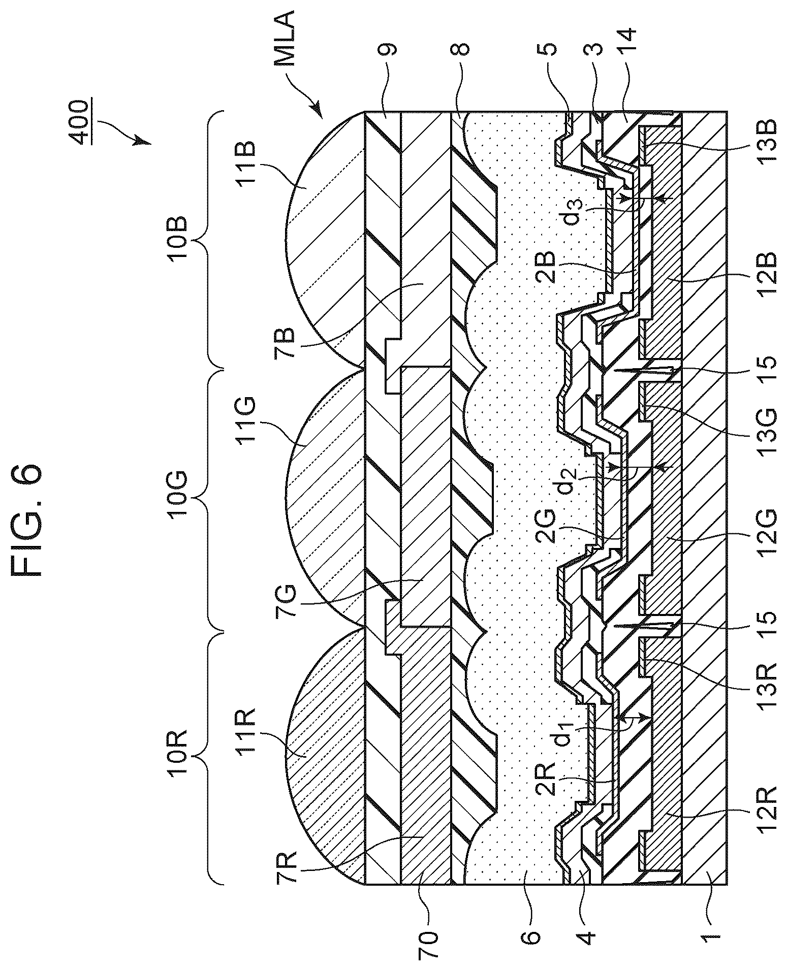 Patent US12375786 Figure 6 – Apparatus, display apparatus, photoelectric conversion apparatus, electronic equipment, illumination apparatus, and moving object