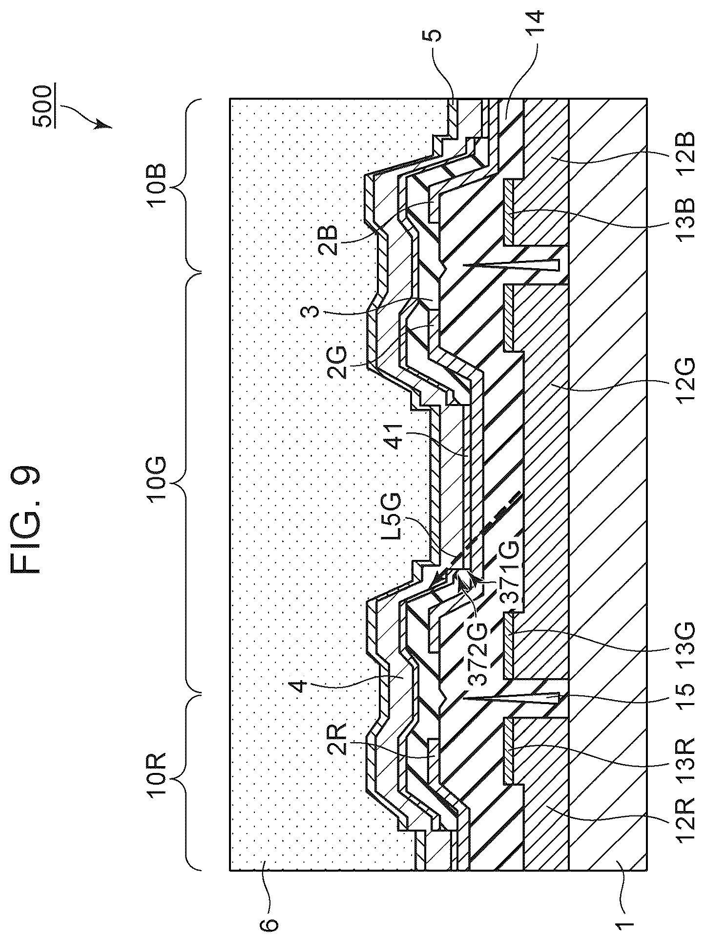 Patent US12375786 Figure 9 – Apparatus, display apparatus, photoelectric conversion apparatus, electronic equipment, illumination apparatus, and moving object