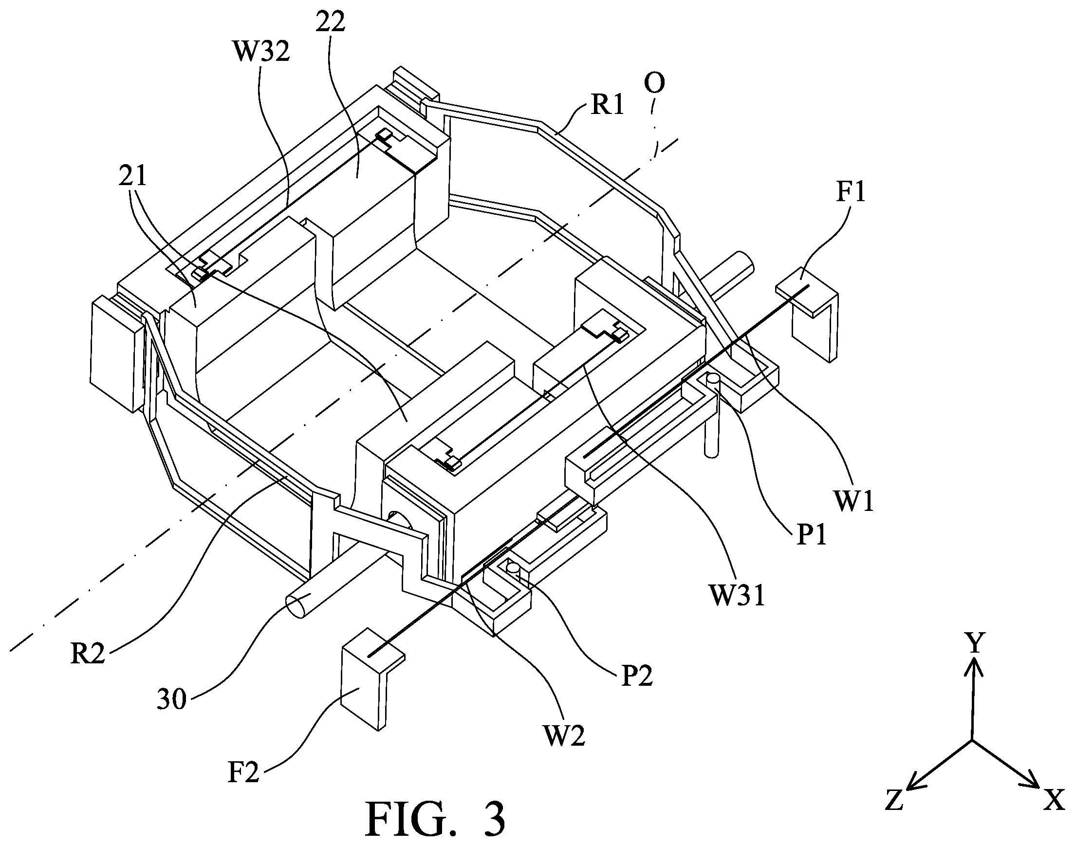 Patent US12375787 Figure 3 – Driving mechanism