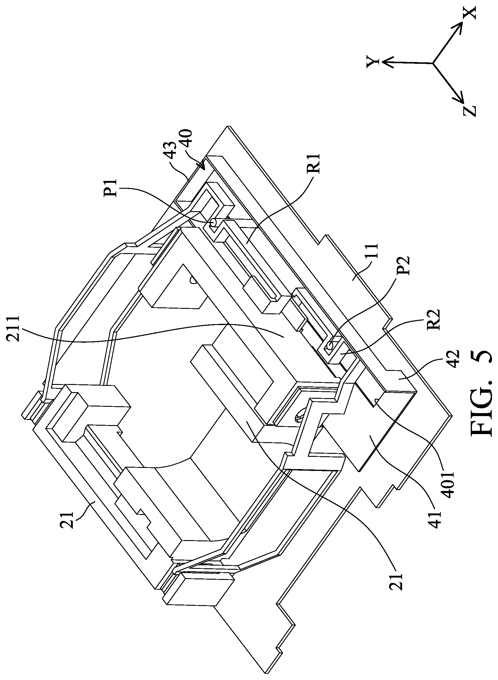 Patent US12375787 Figure 5 – Driving mechanism