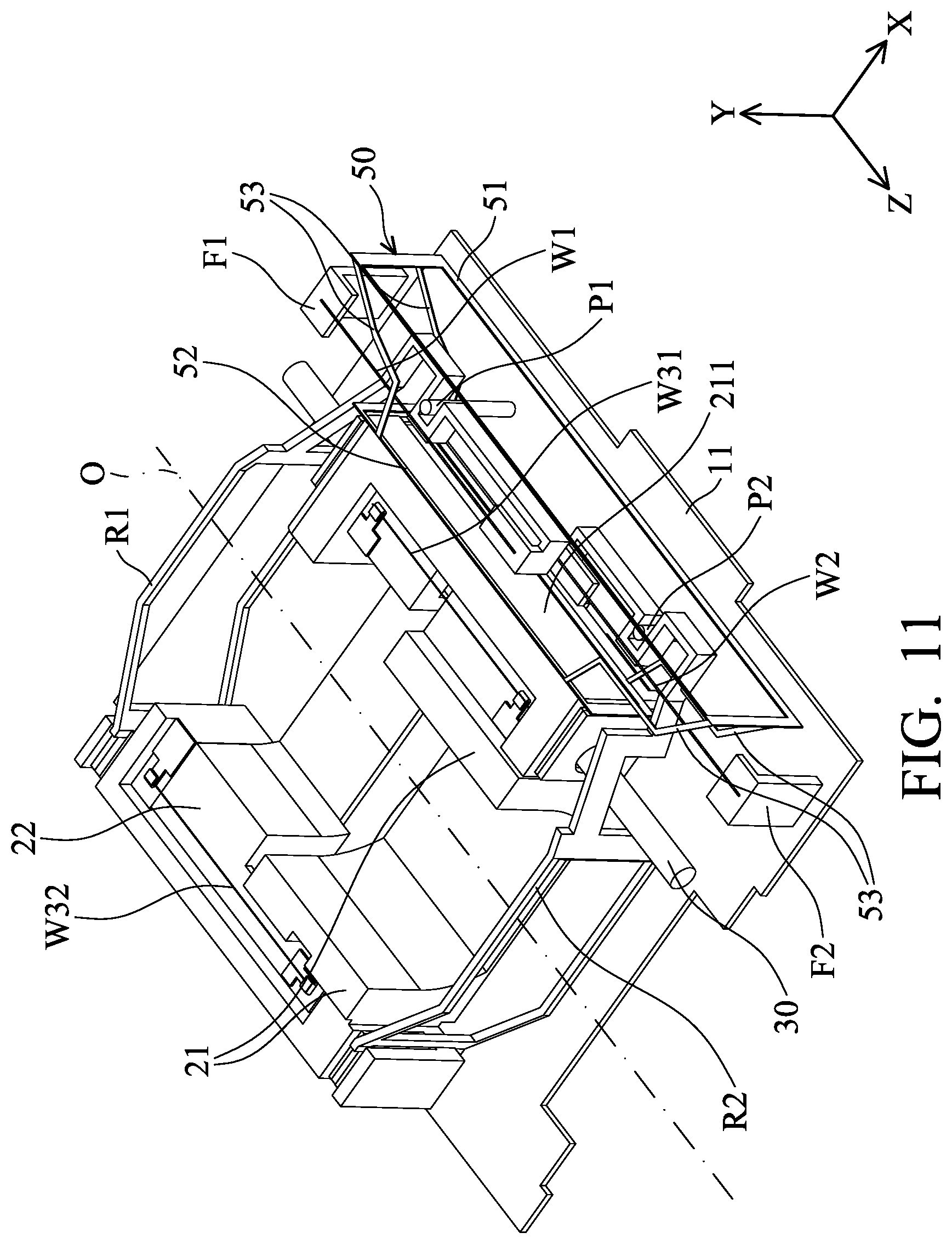 Patent US12375787 Figure 11 – Driving mechanism