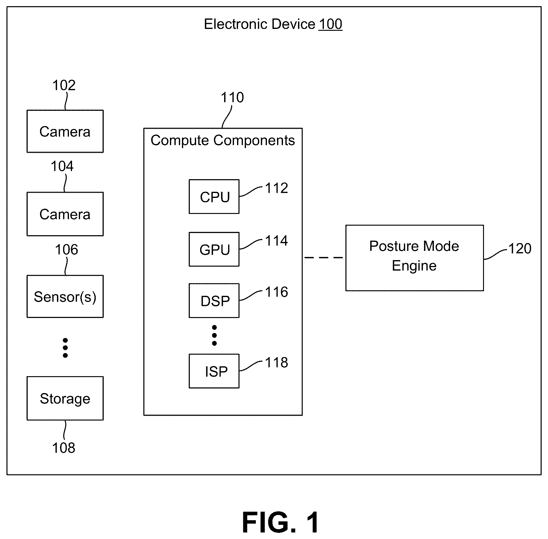 Patent US12375795 Figure 1 – Recommendations for image capture