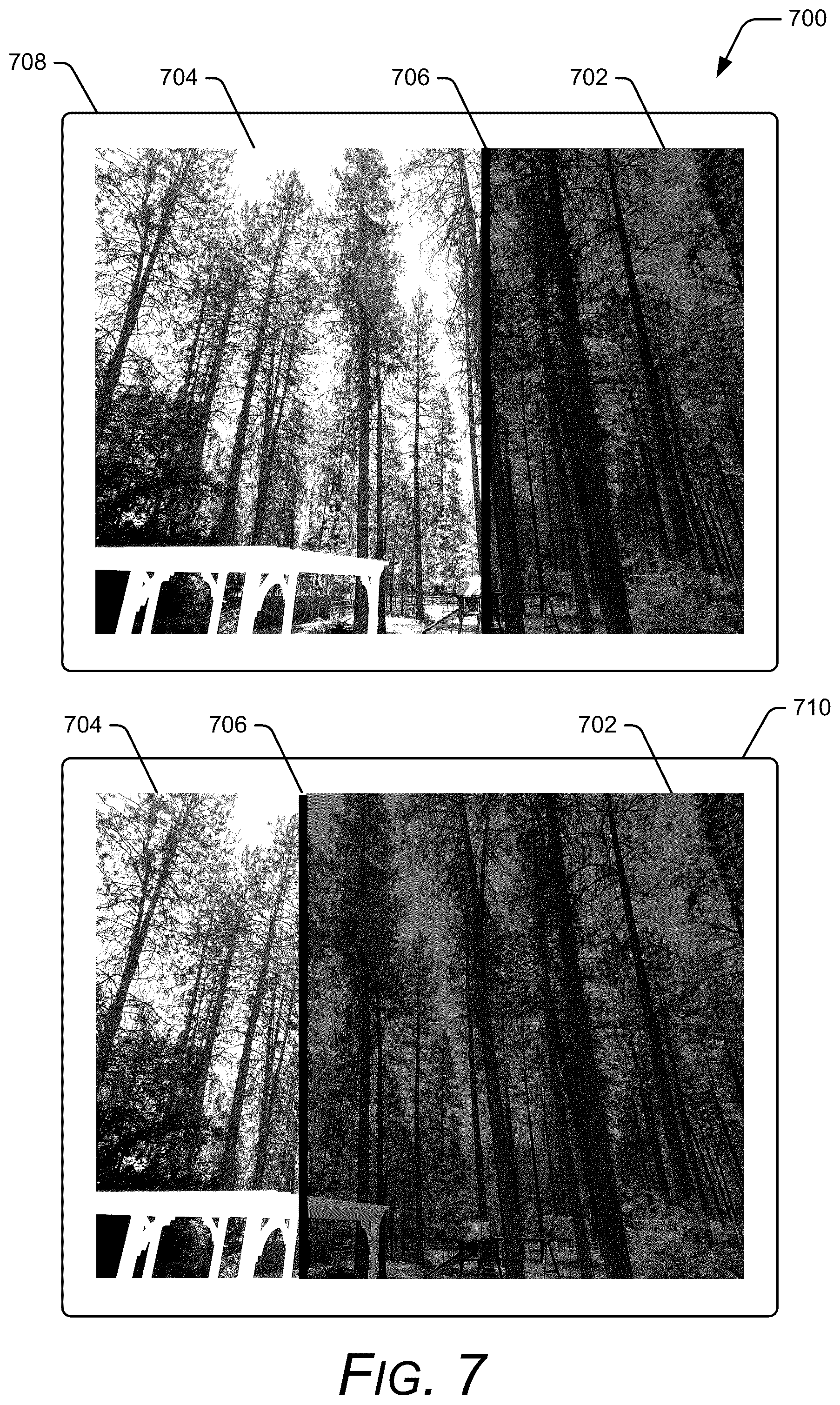 Patent US12375798 Figure 7 – Automatically customizing camera settings for users