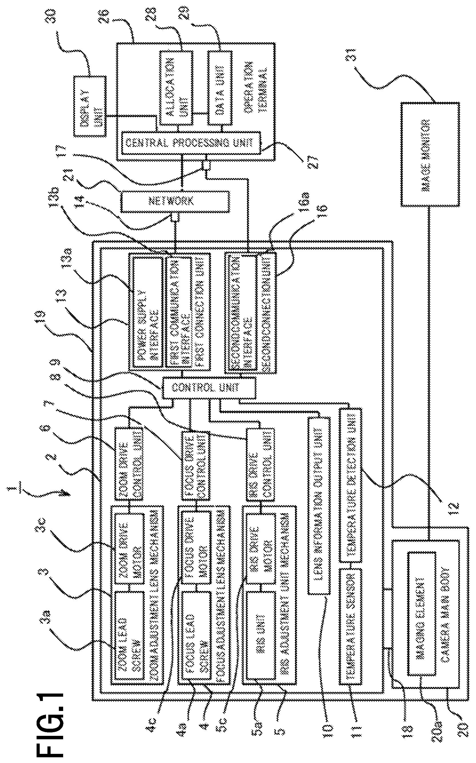 Patent US12375800 Figure 1 – Lens device, lens device embedded system, lens device embedded inspection device, and operation program