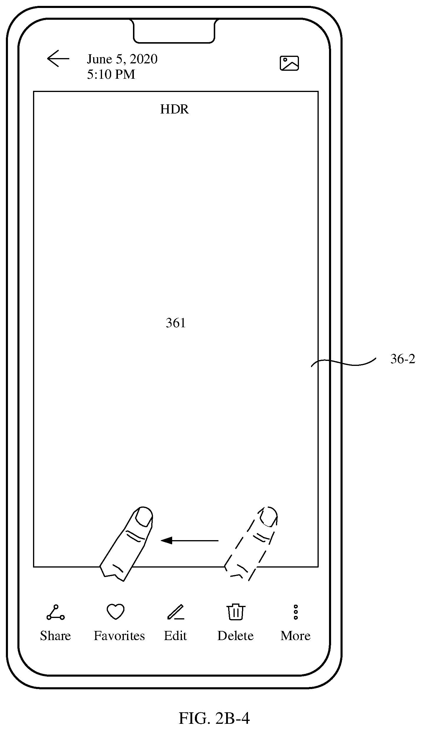 Patent US12375802 Figure 11 – Photographing method and electronic device