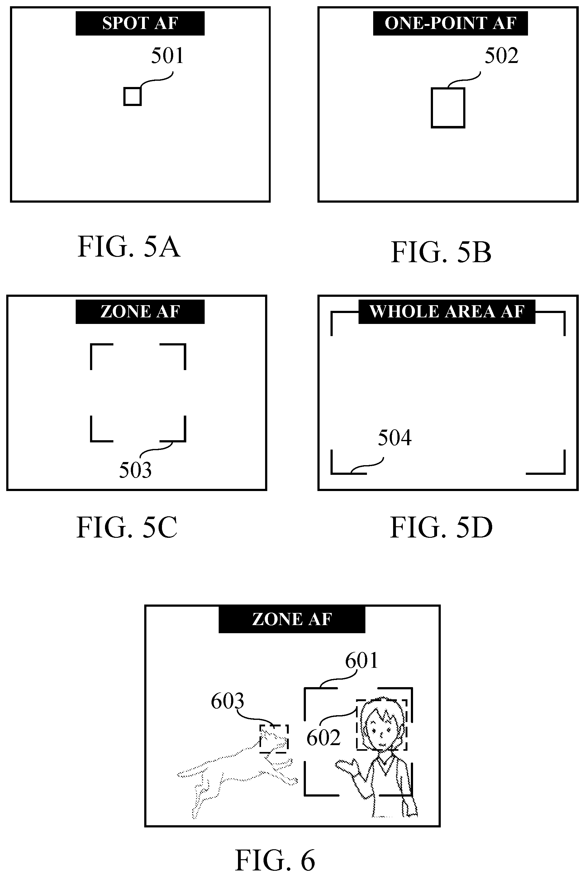 Patent US12375804 Figure 6 – Control apparatus, image pickup apparatus, control method, and storage medium thatdetermine a main object to be focused on