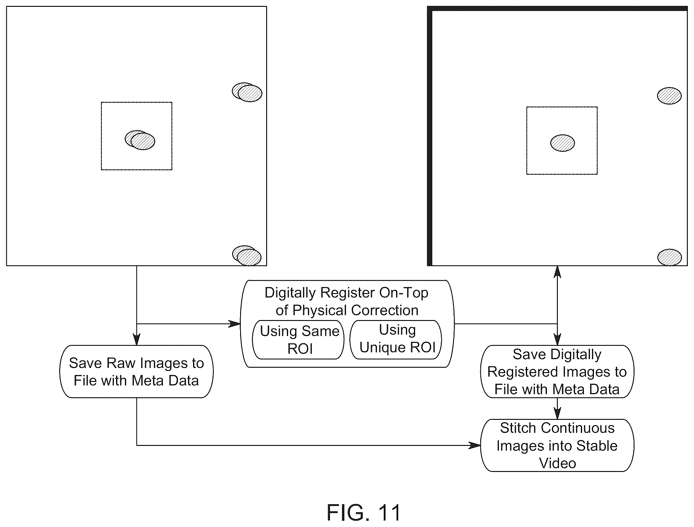Patent US12375815 Figure 14 – Automated application of drift correction to sample studied under electron microscope