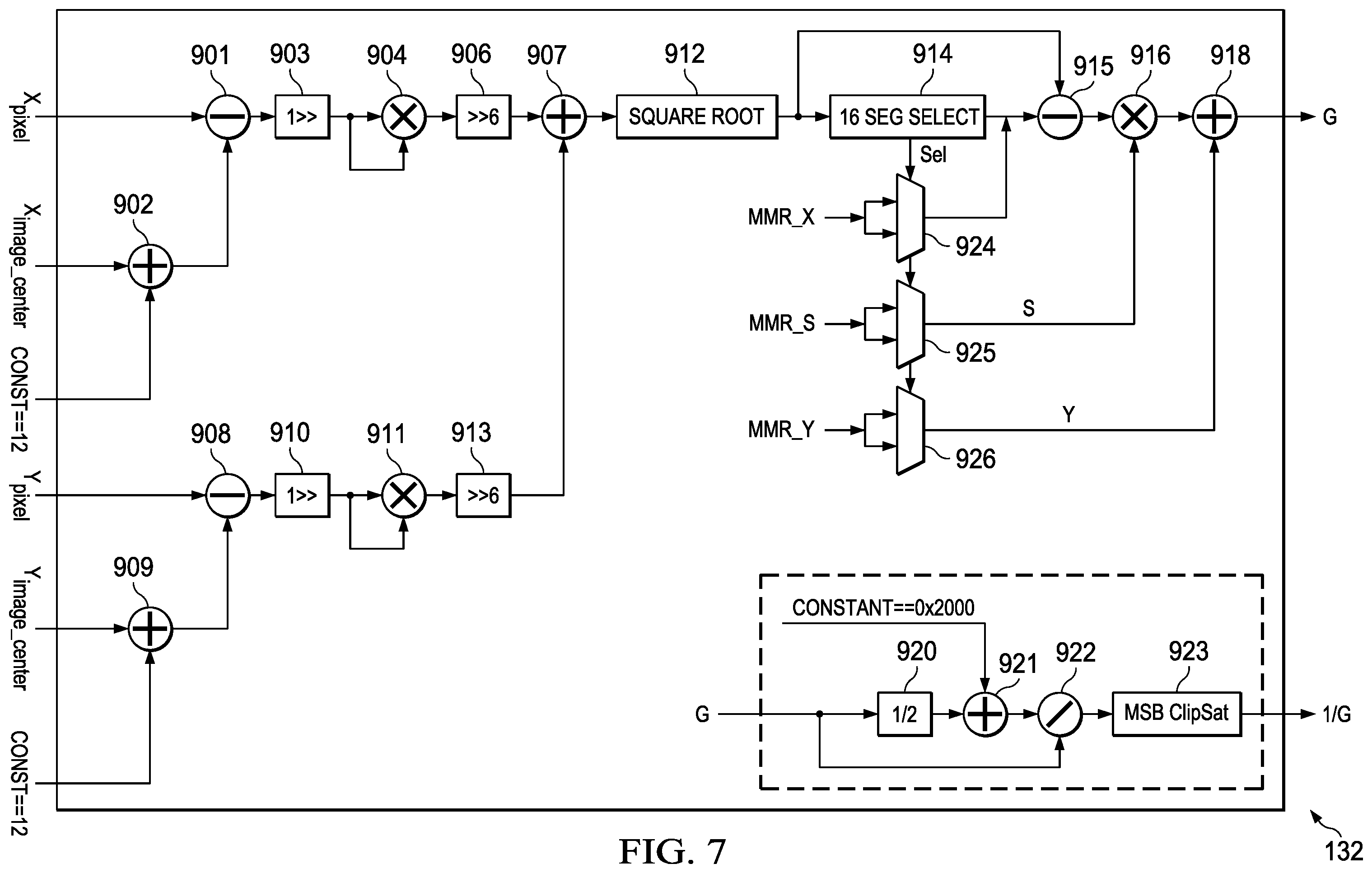 Patent US12375820 Figure 4 – Noise estimation using user-configurable information