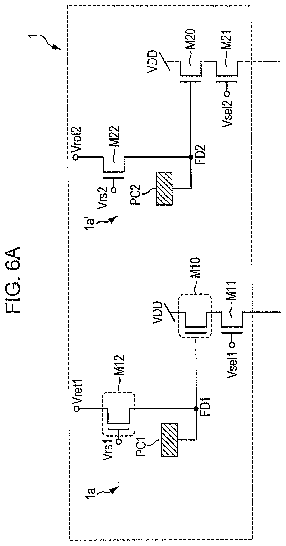 Patent US12375828 Figure 6 – Imaging device