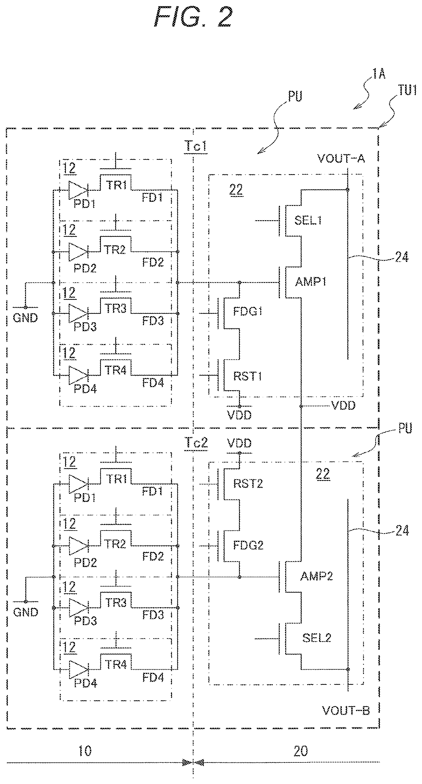 Patent US12375833 Figure 2 – Solid-state imaging device