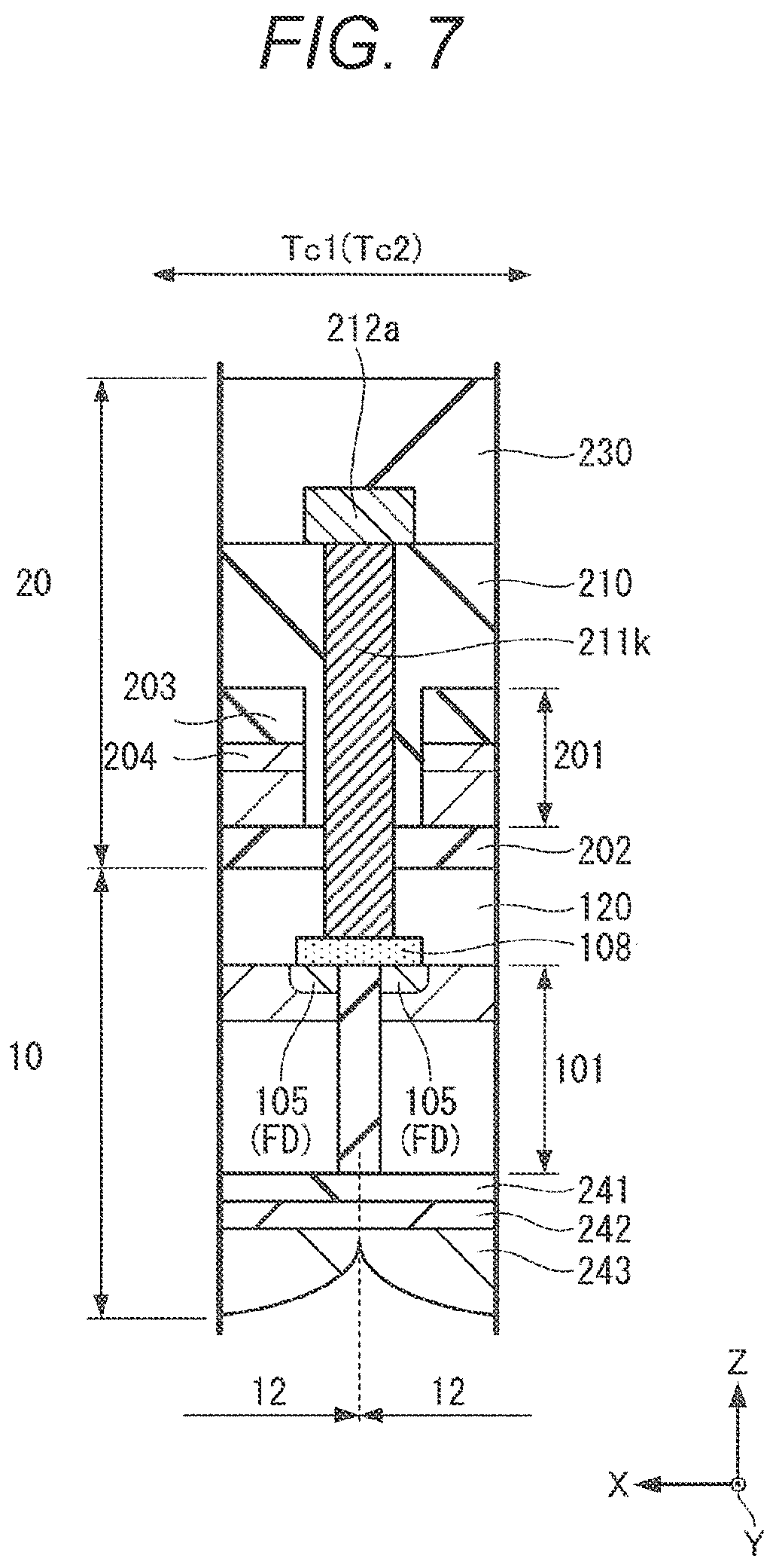 Patent US12375833 Figure 7 – Solid-state imaging device