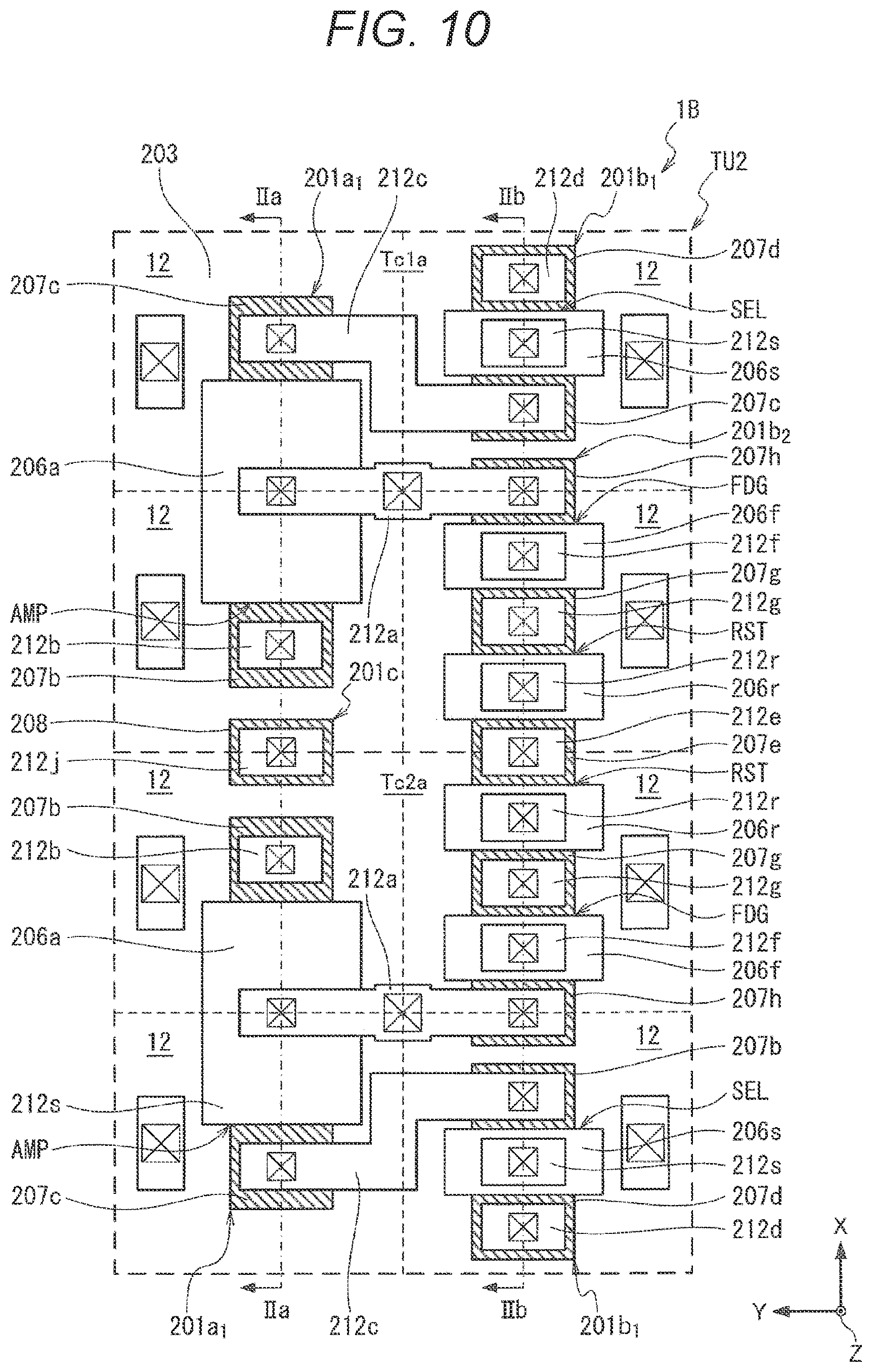 Patent US12375833 Figure 10 – Solid-state imaging device