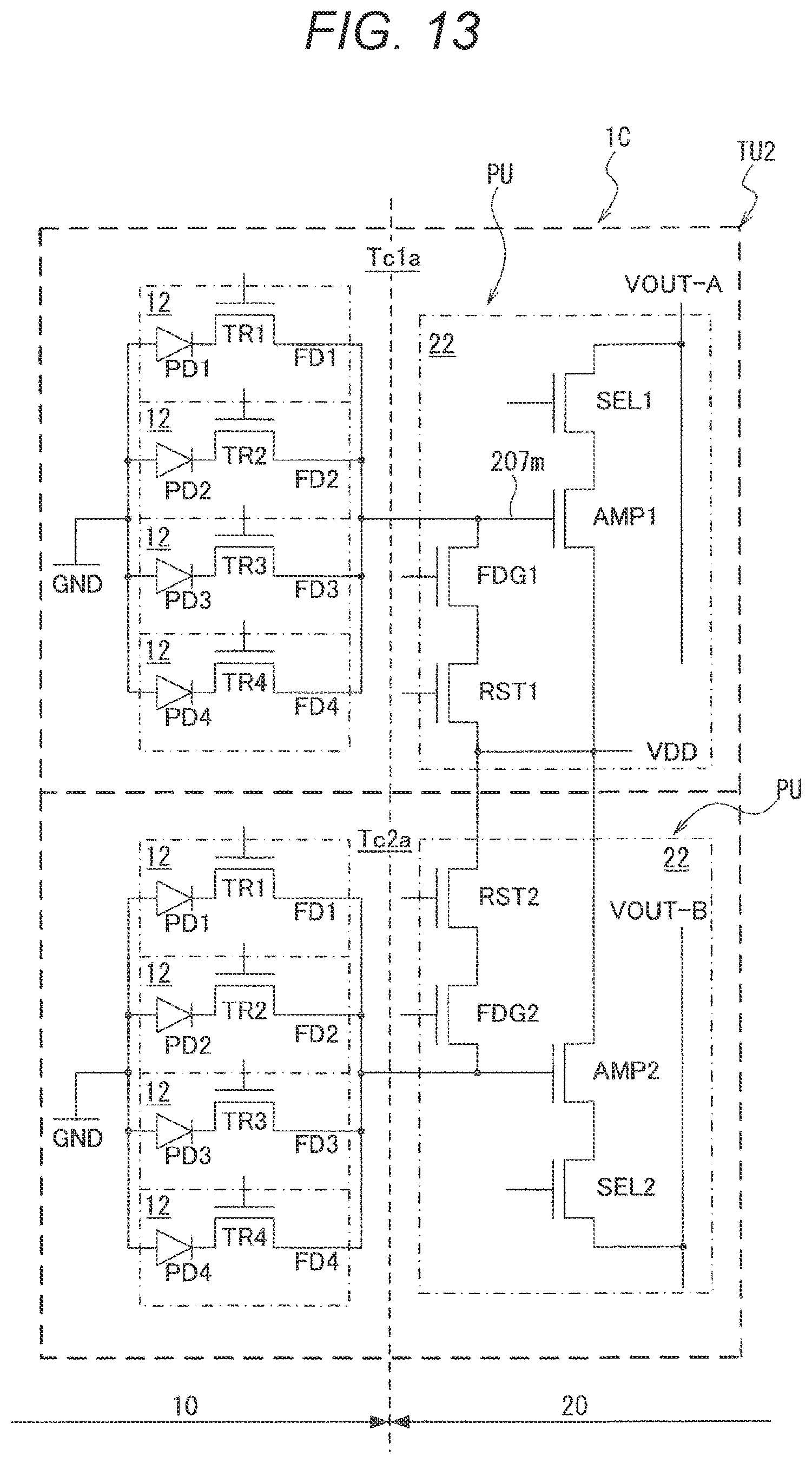 Patent US12375833 Figure 13 – Solid-state imaging device