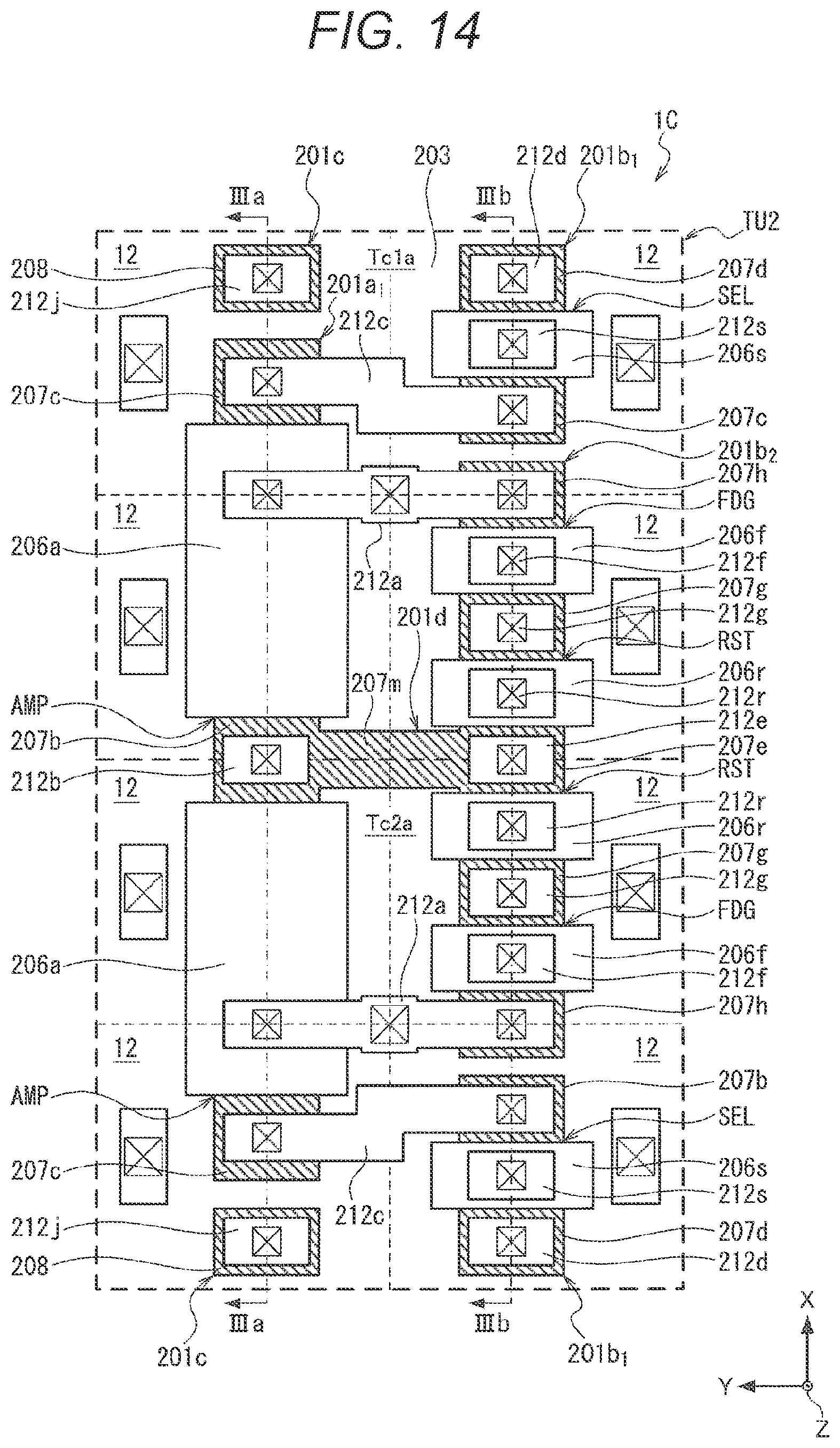 Patent US12375833 Figure 14 – Solid-state imaging device