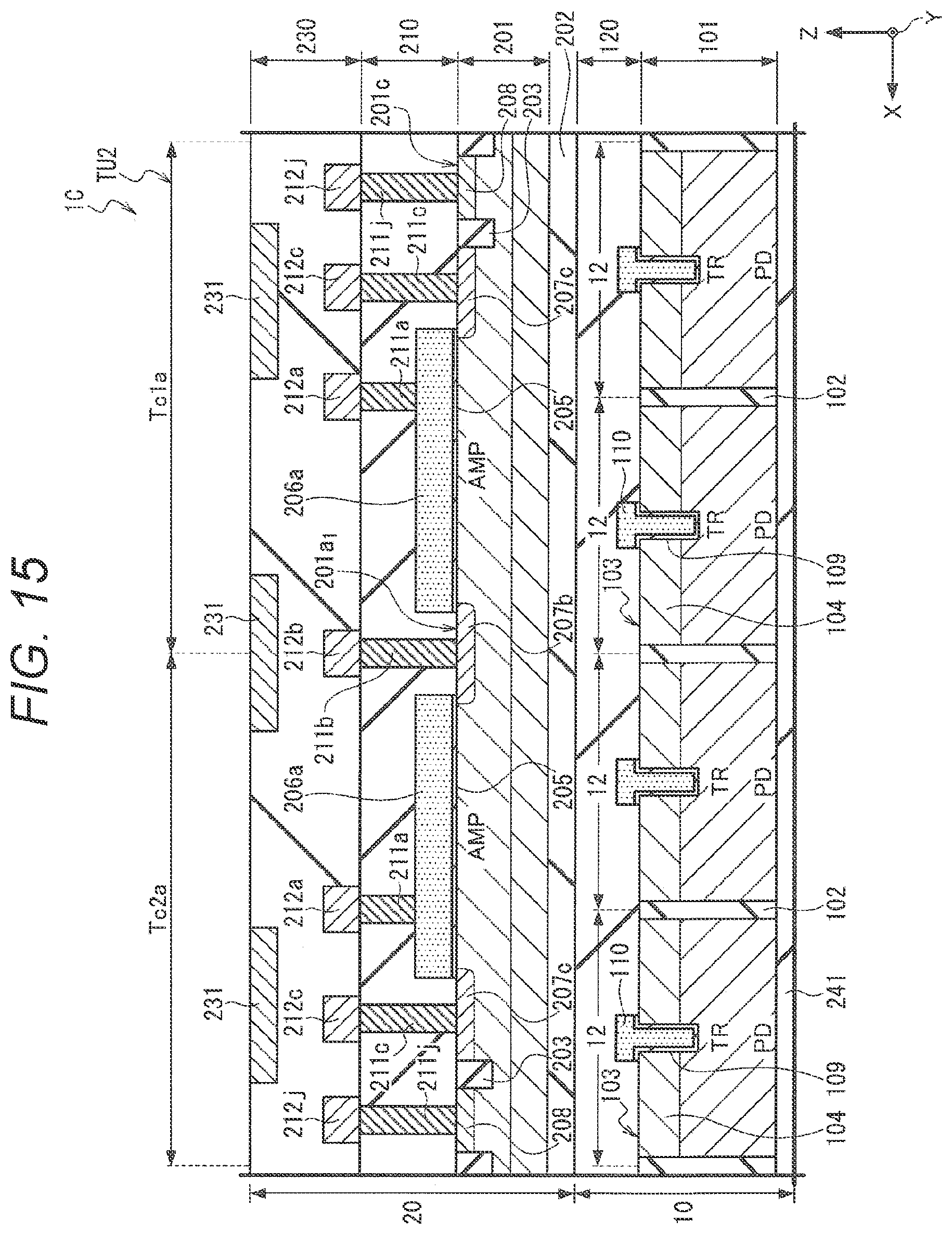 Patent US12375833 Figure 15 – Solid-state imaging device