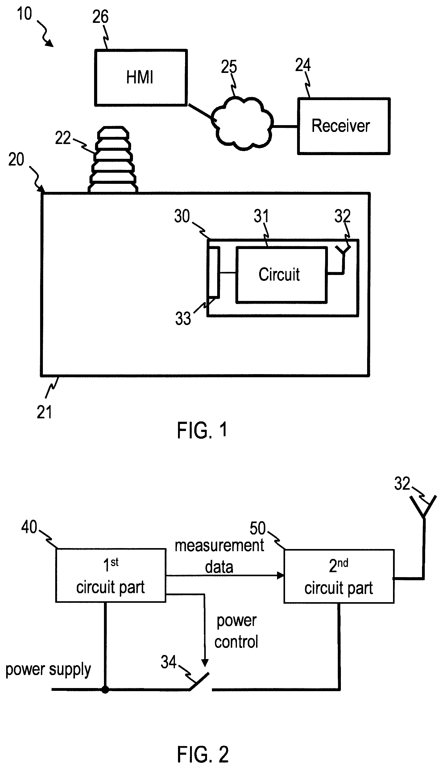 Patent US12375837 Figure 1 – Wireless data transmission system for a power utility and data transmission method