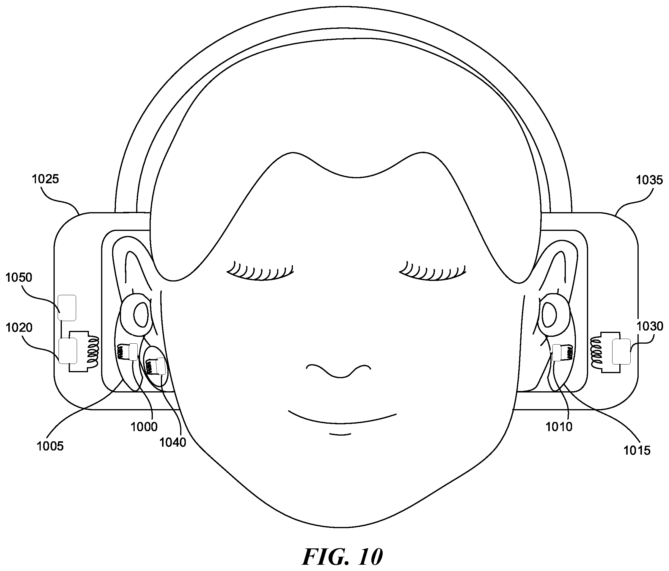 Patent US12375841 Figure 12 – Power management of the modular ear-cup and ear-bud