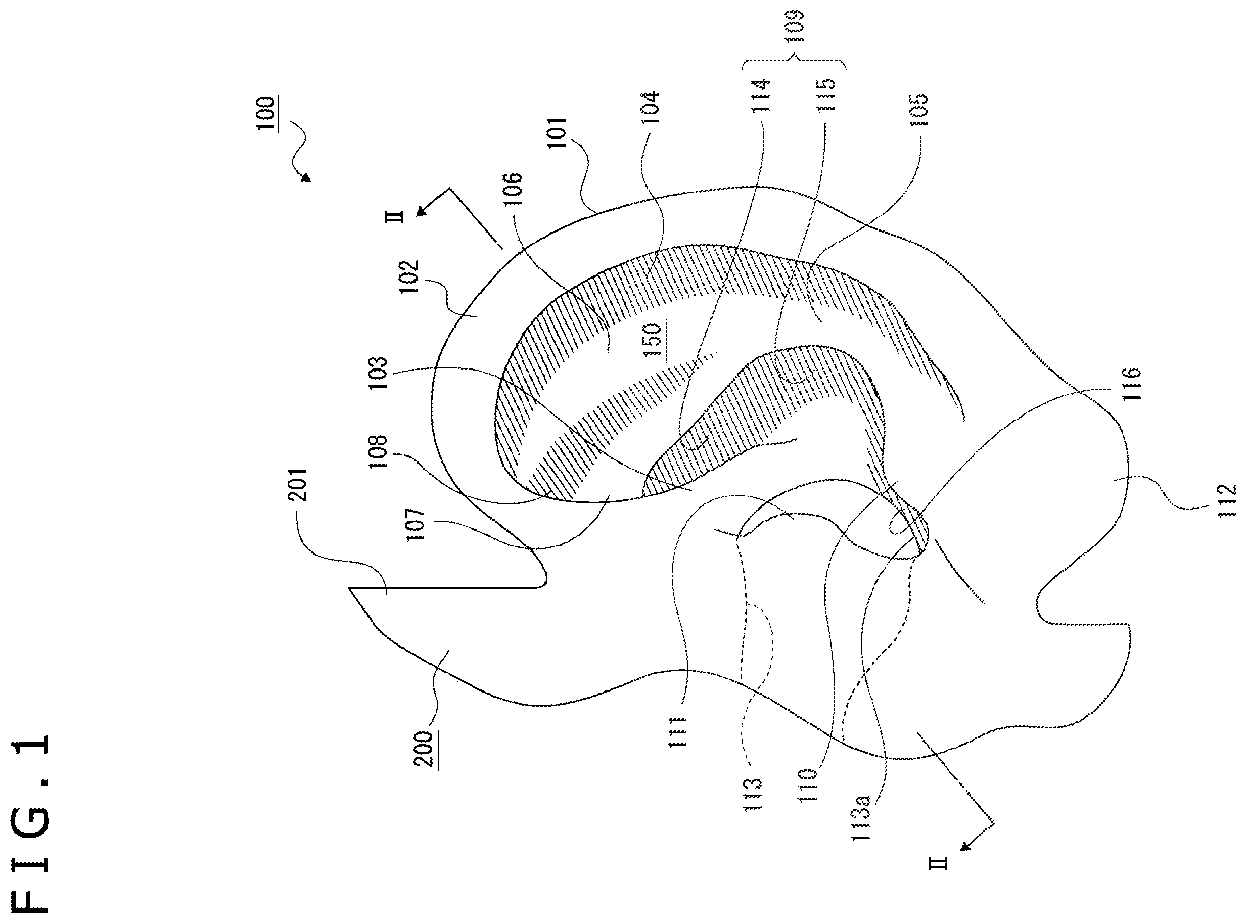 Patent US12375843 Figure 1 – Sound output device