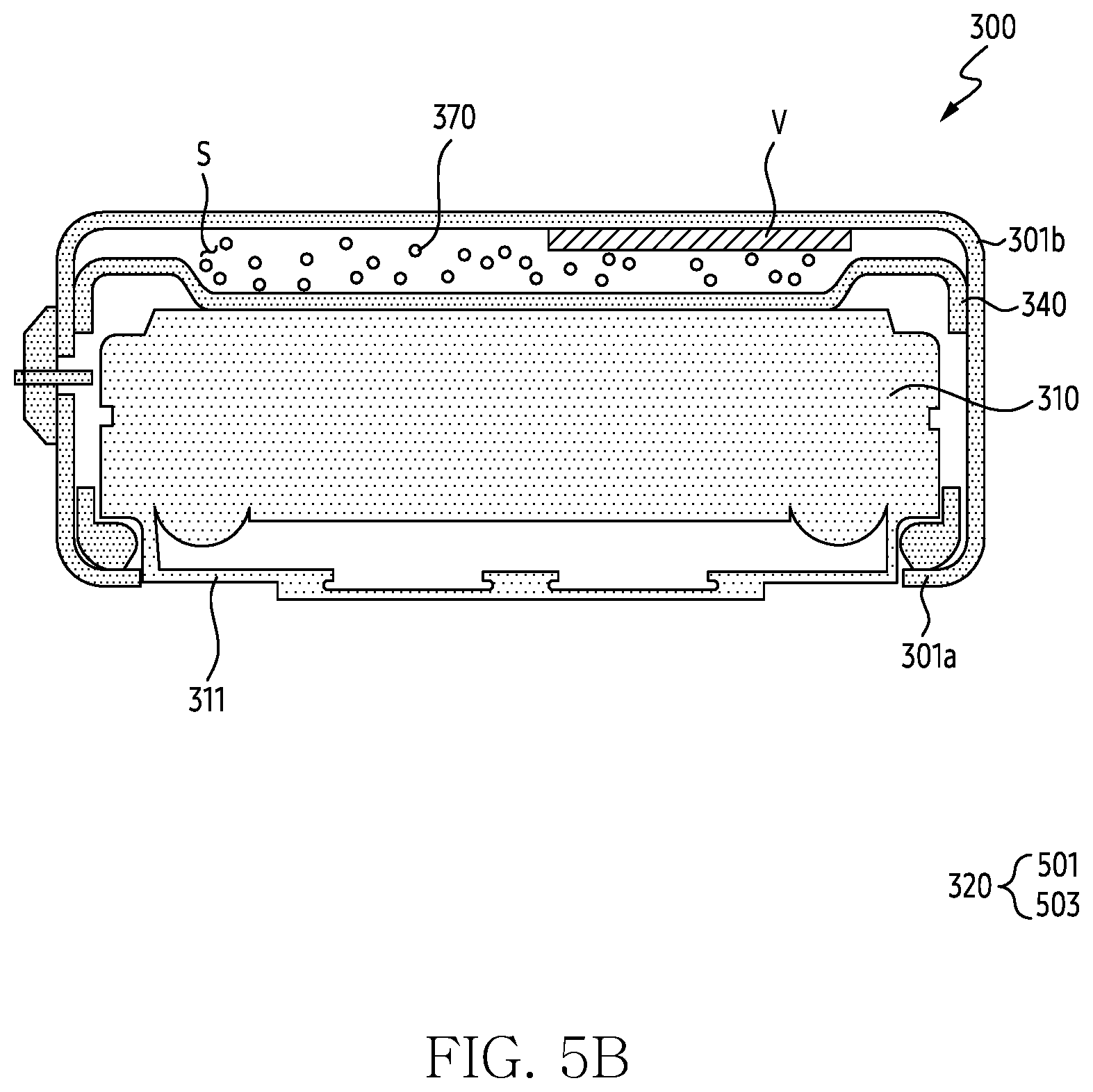 Patent US12375845 Figure 6 – Audio output device including extended resonance space and electronic device including the same