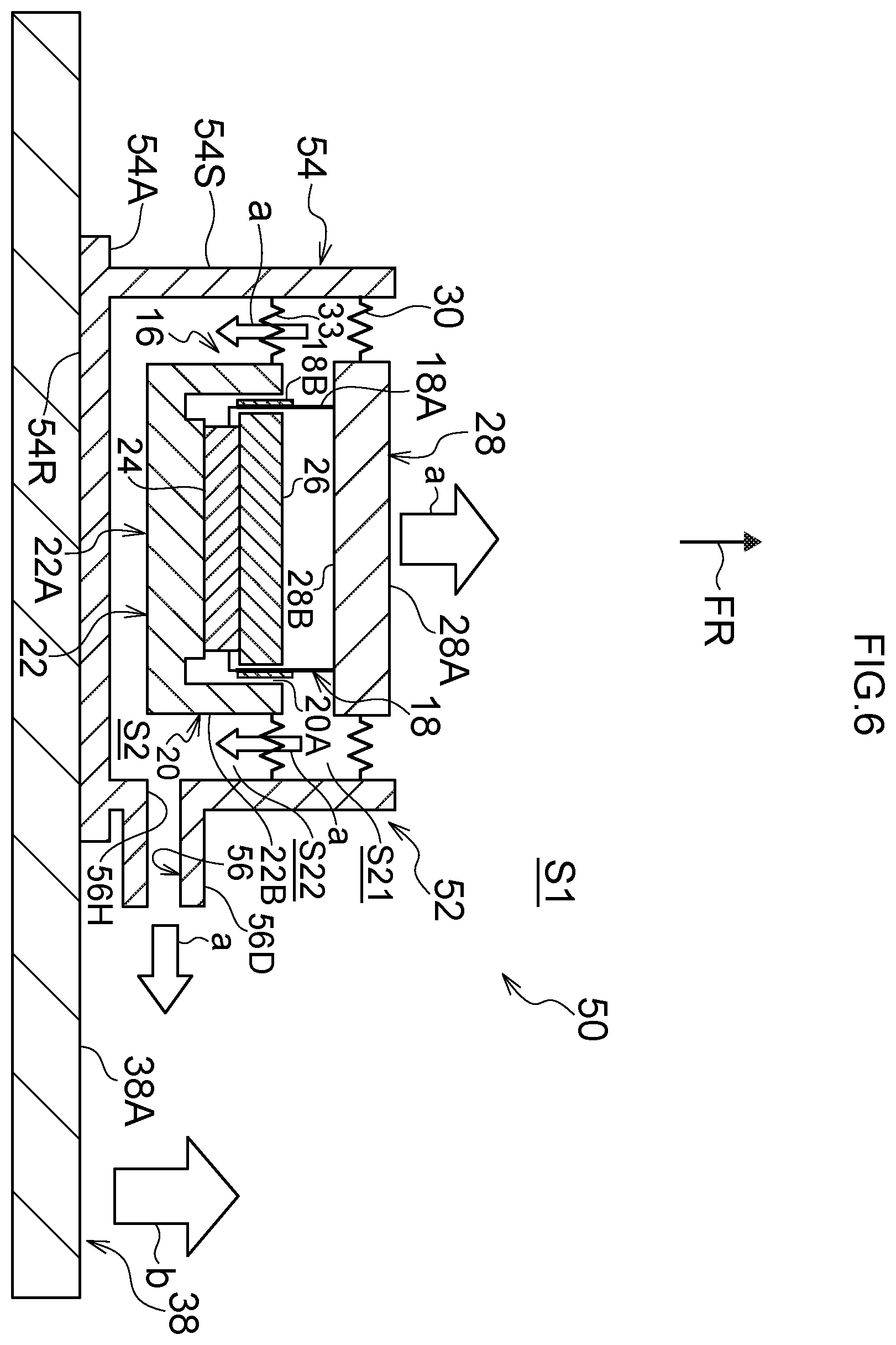 Patent US12375848 Figure 6 – Electroacoustic transducer and electroacoustic transducer unit