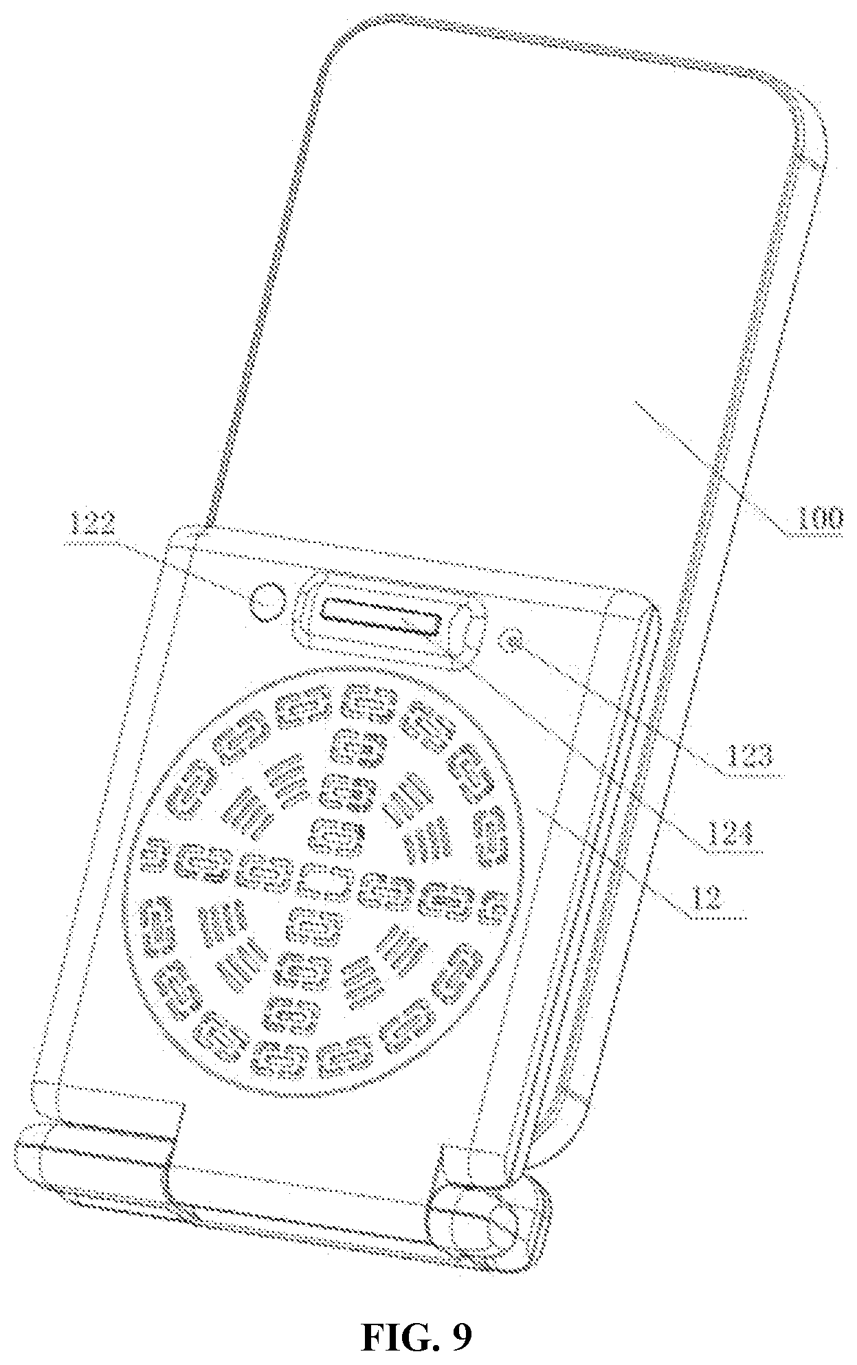 Patent US12375851 Figure 6 – Meeting speaker box for a mobile terminal
