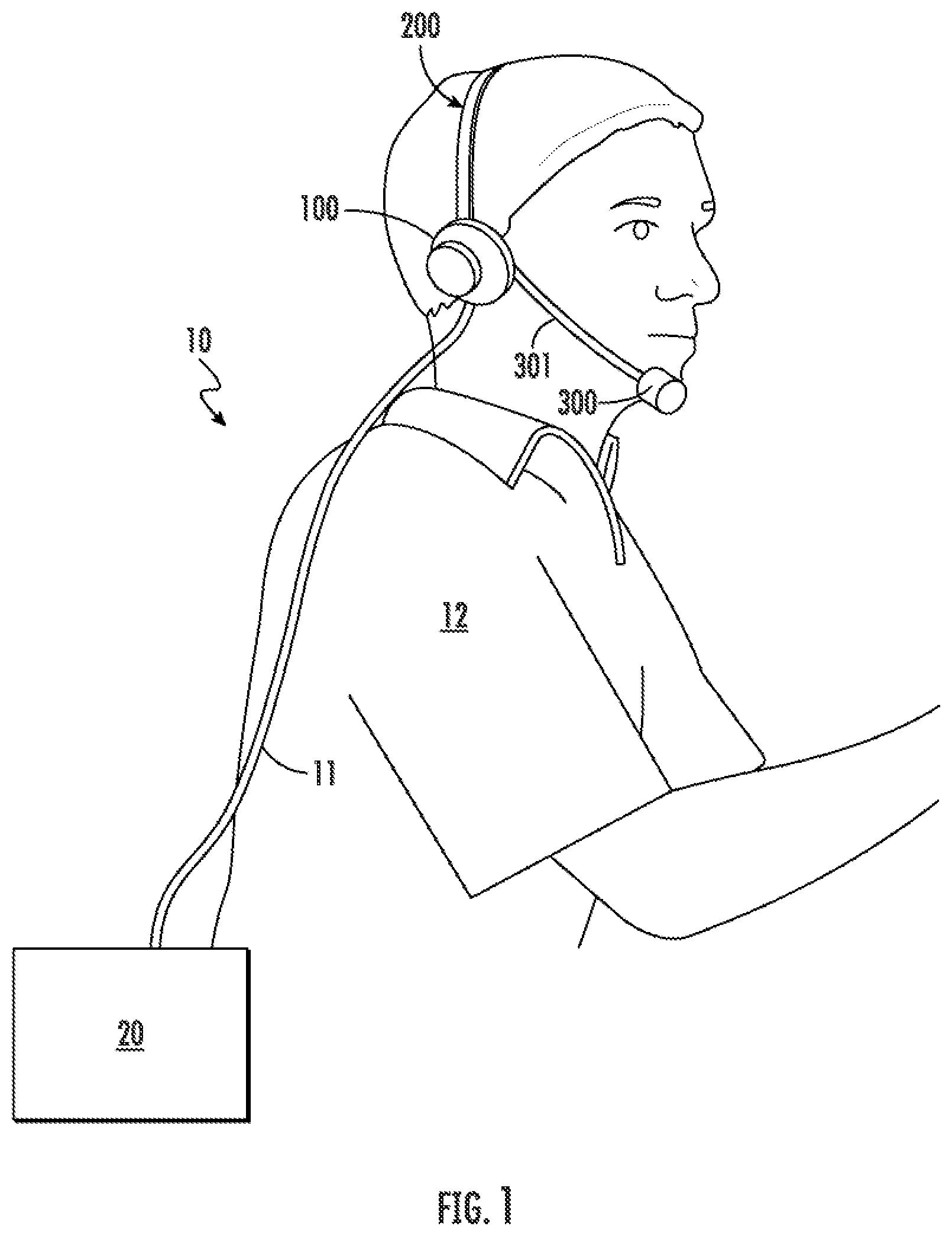 Patent US12375854 — Modular headset assembly — Figure 1