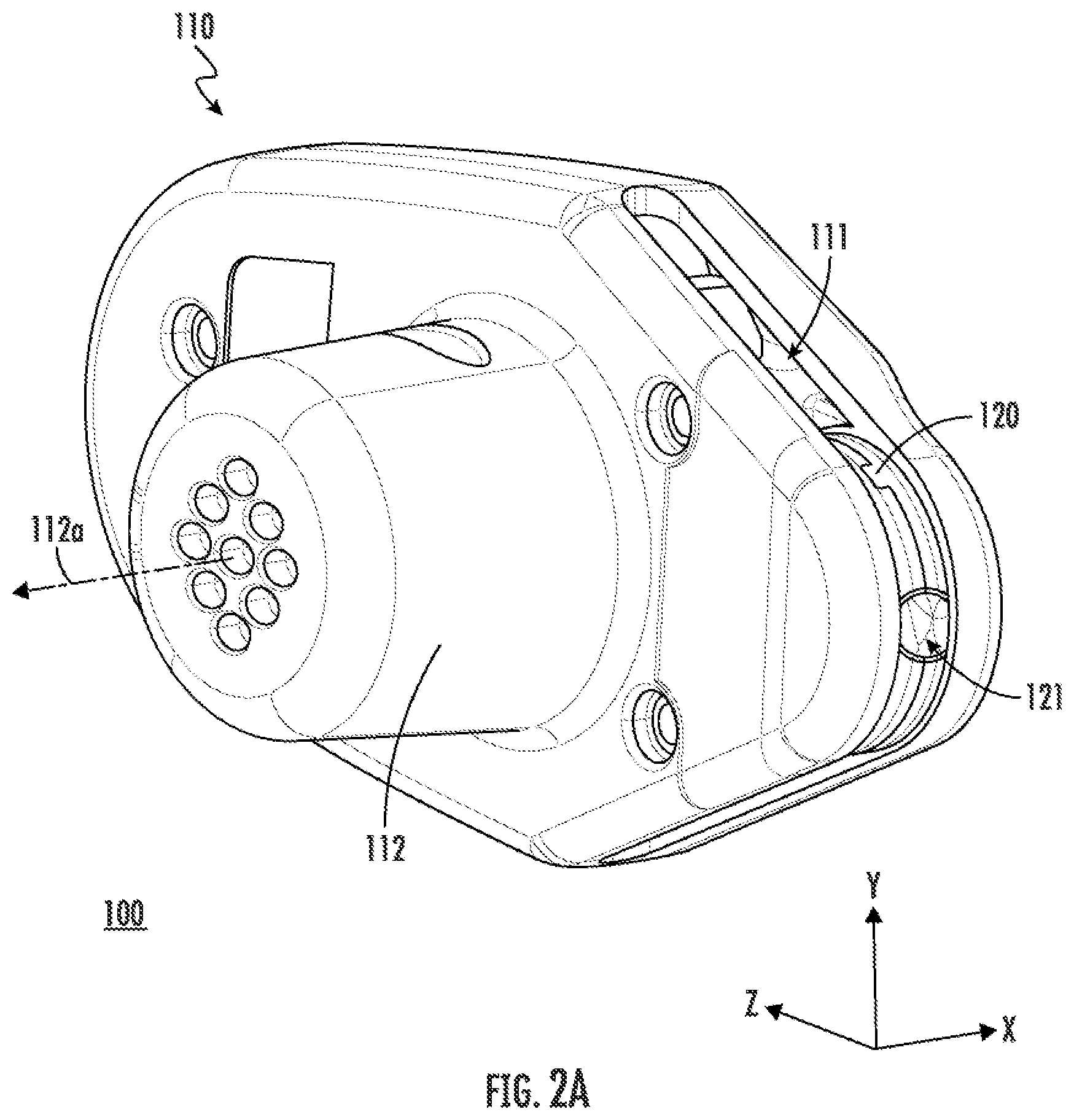 Patent US12375854 Figure 2 – Modular headset assembly