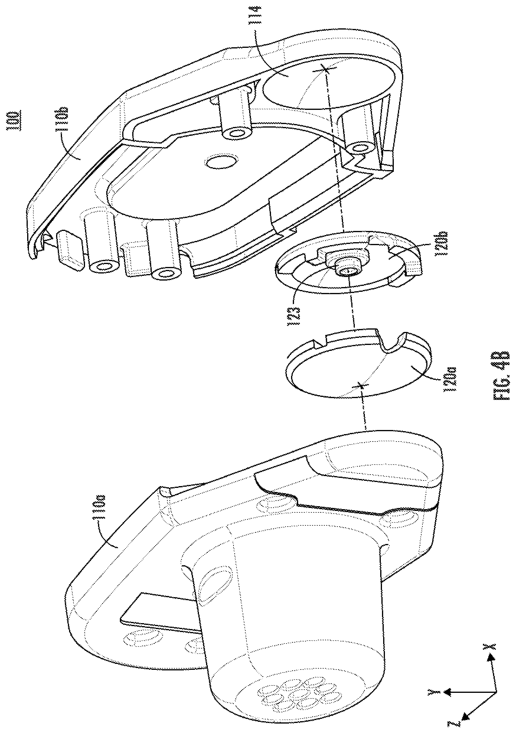 Patent US12375854 Figure 6 – Modular headset assembly