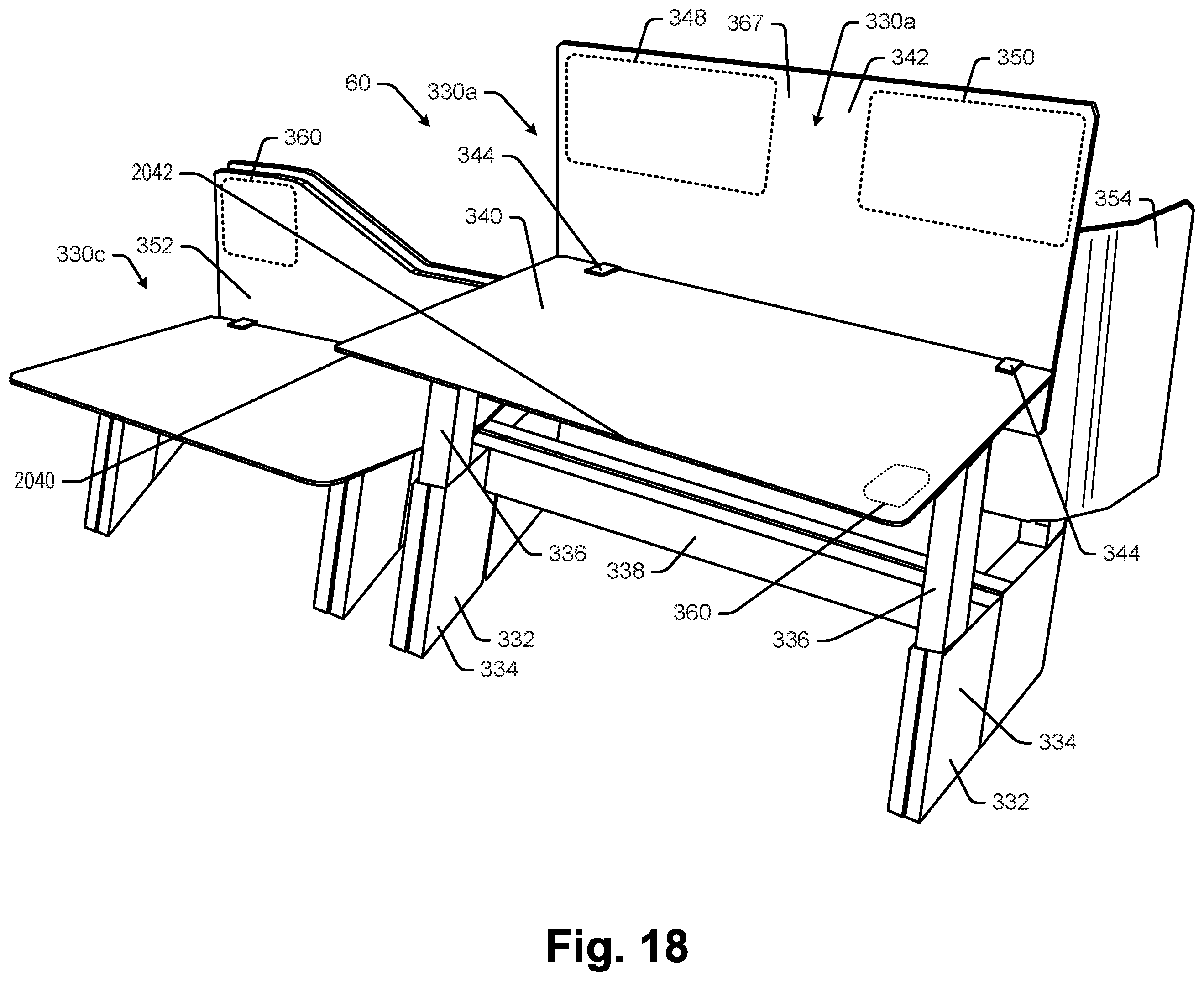 Patent US12375874 Figure 18 – Space guidance and management system and method