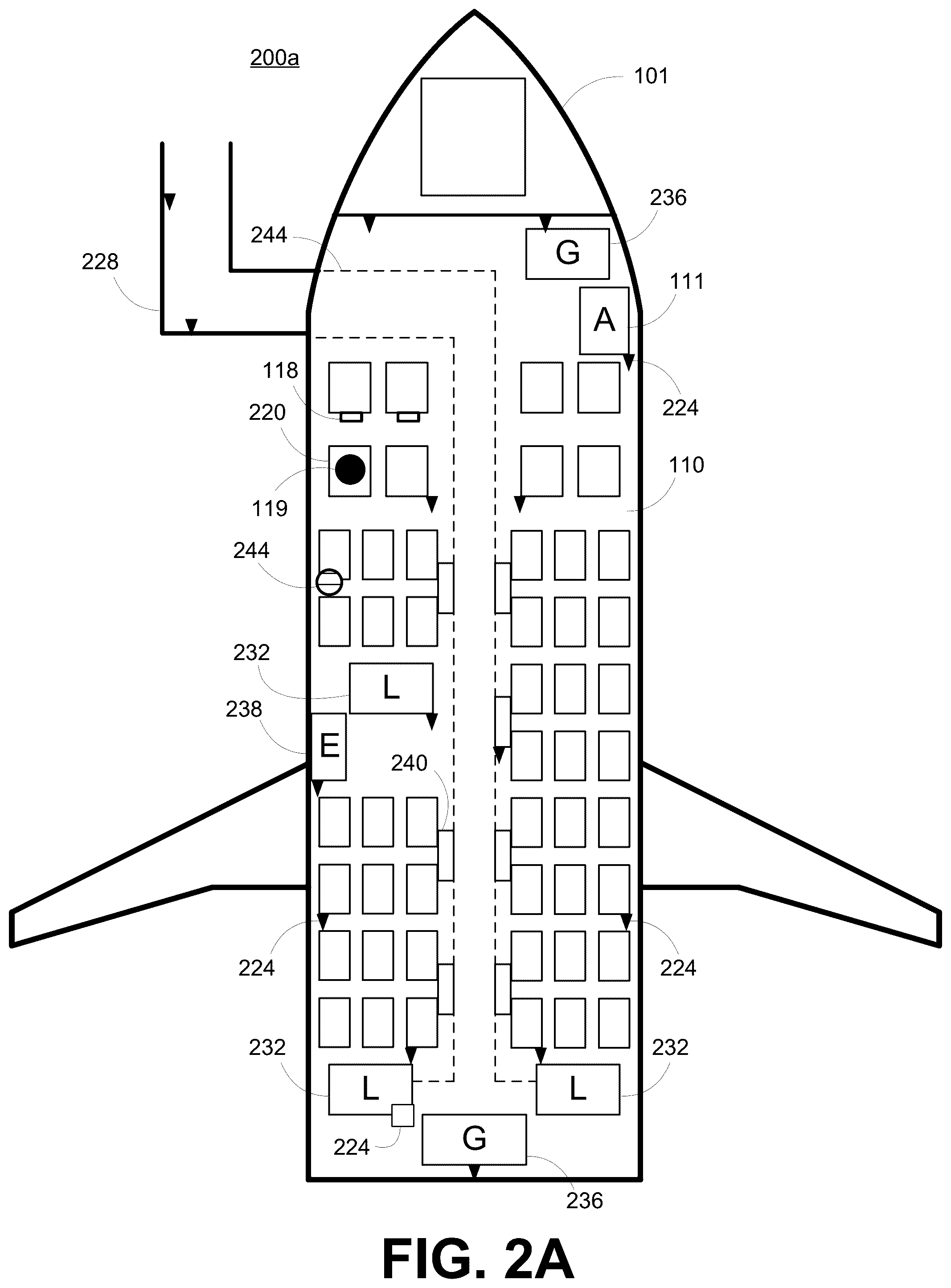 Patent US12375875 Figure 2 – Passenger location platform