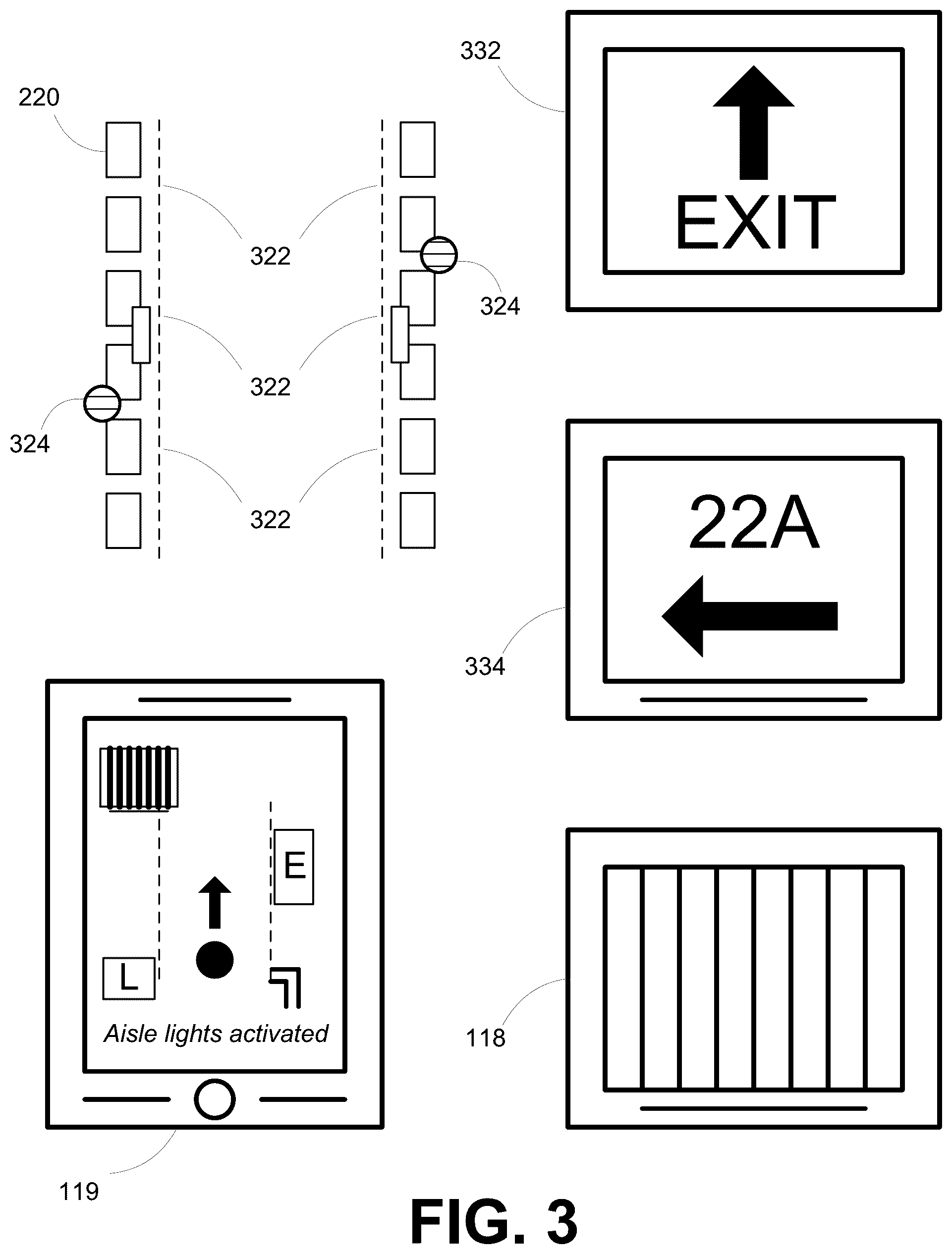 Patent US12375875 Figure 4 – Passenger location platform