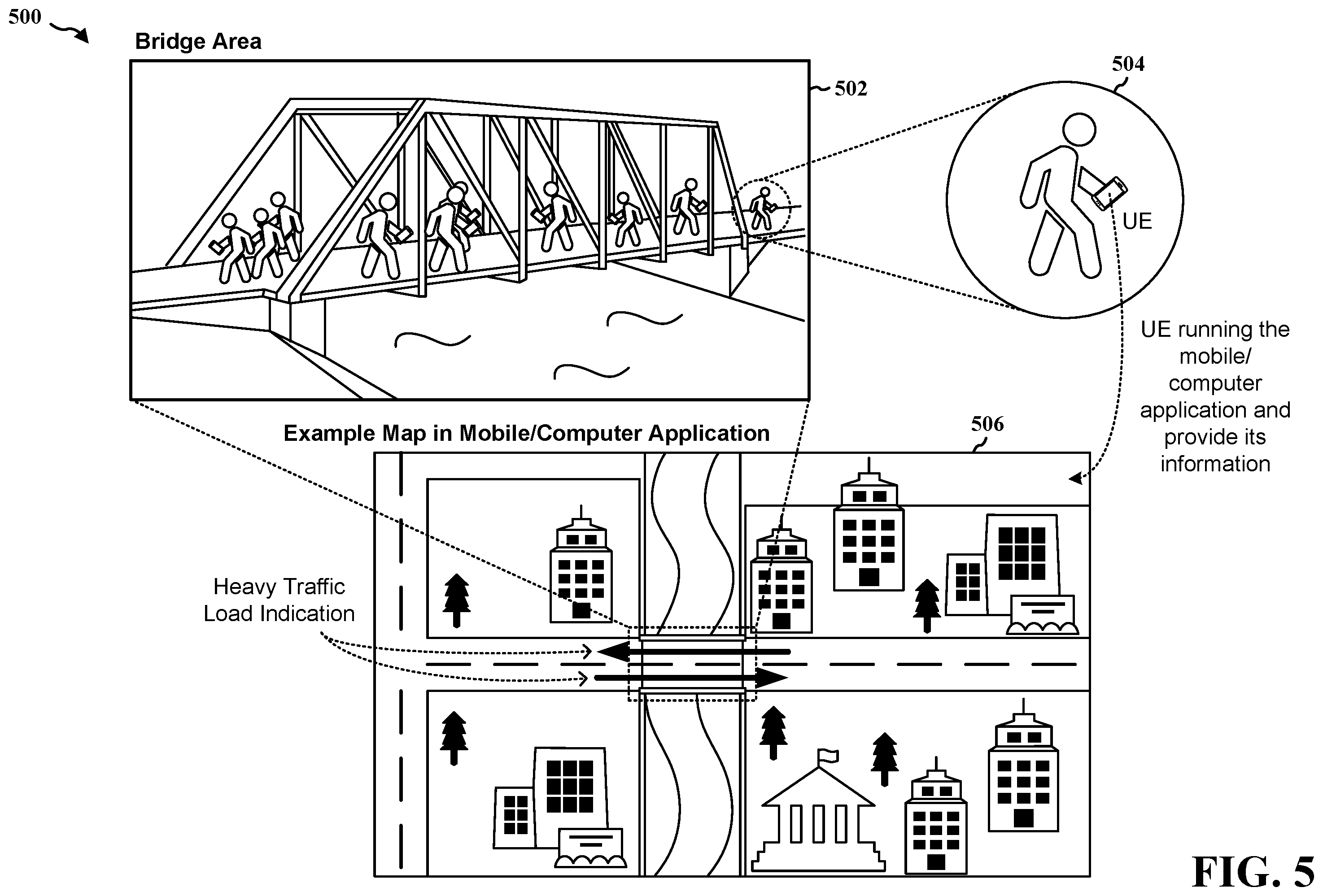 Patent US12375879 Figure 5 – Systems and methods for navigation model enhancement