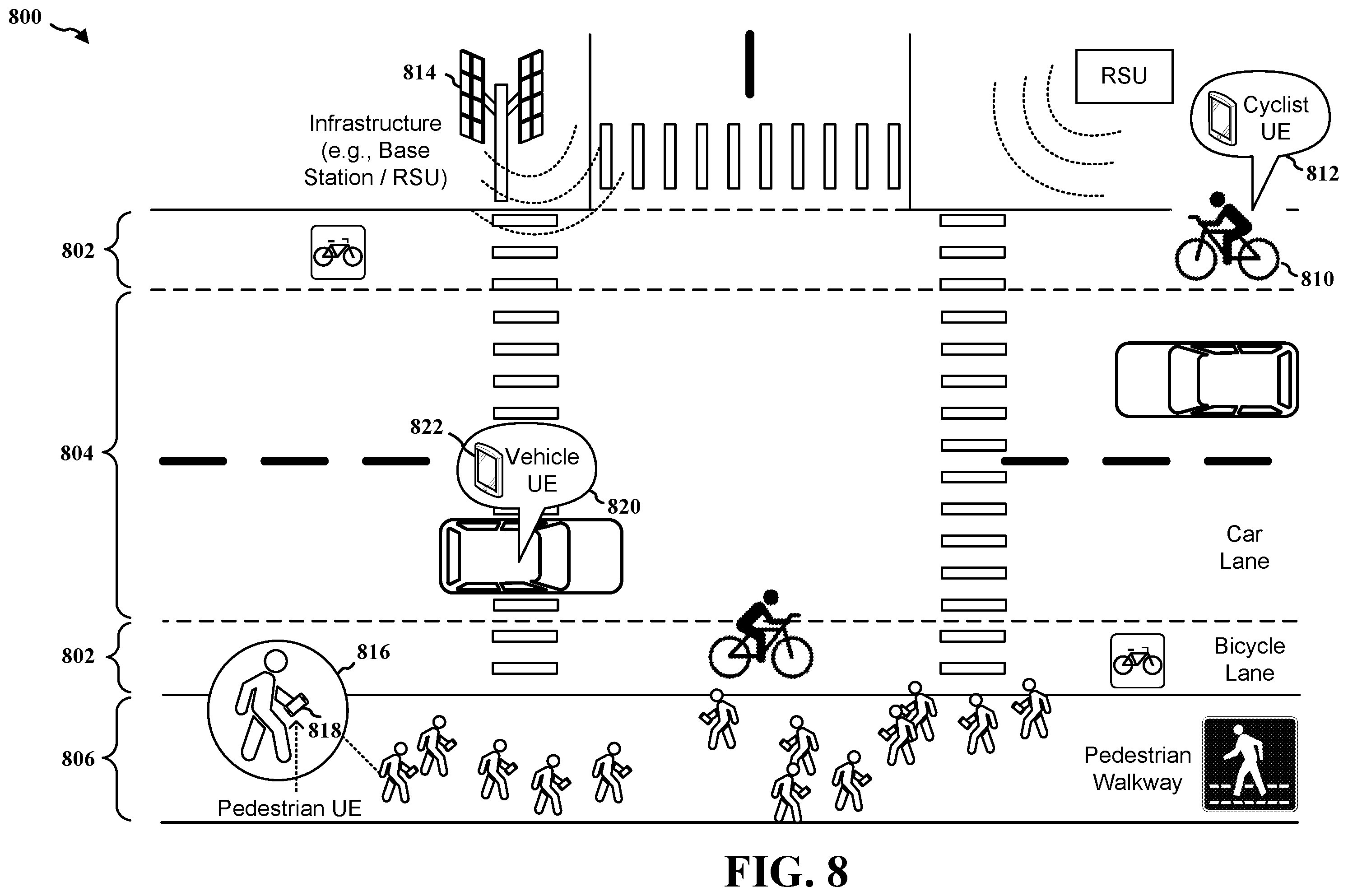Patent US12375879 Figure 8 – Systems and methods for navigation model enhancement