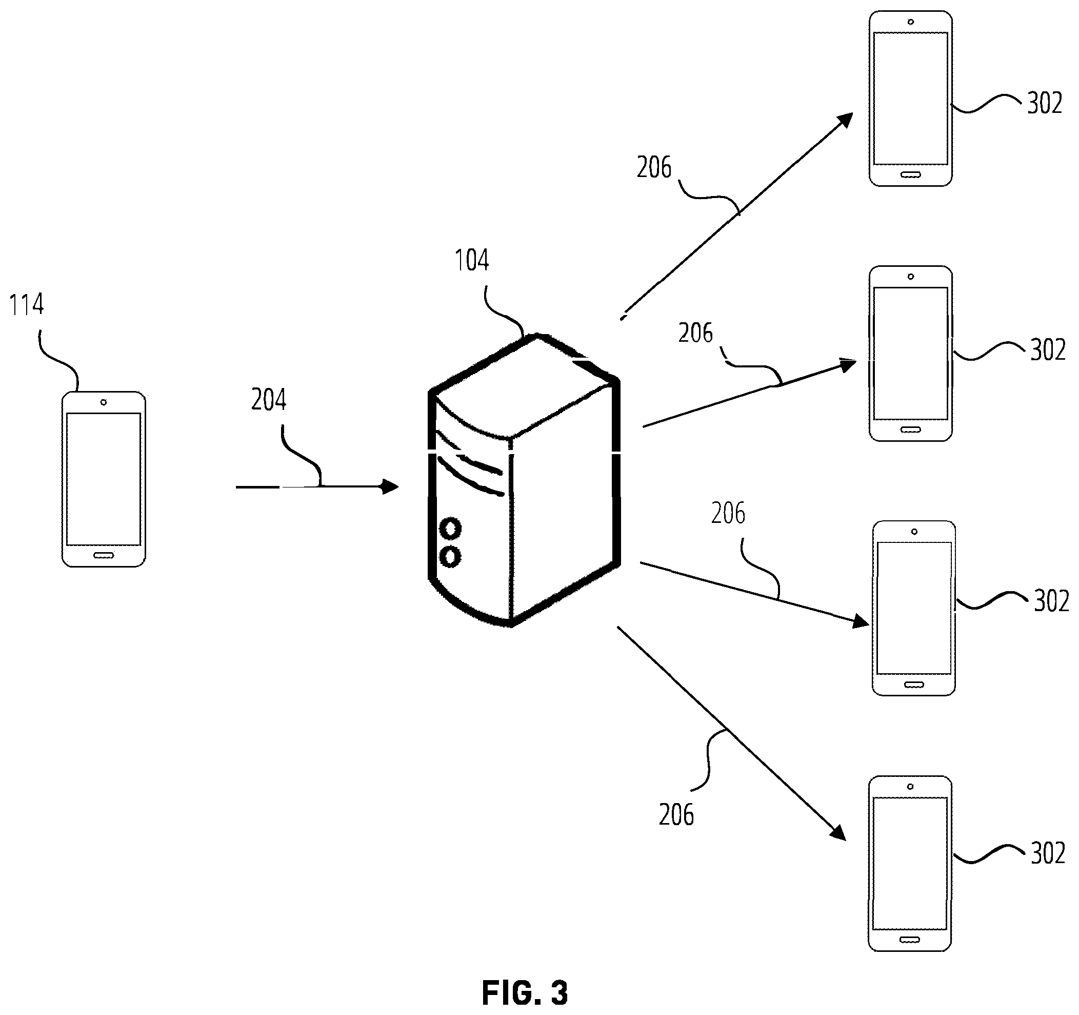 Patent US12375890 Figure 3 – System and method for managing access to a push-to-talk-over-cellular communication network