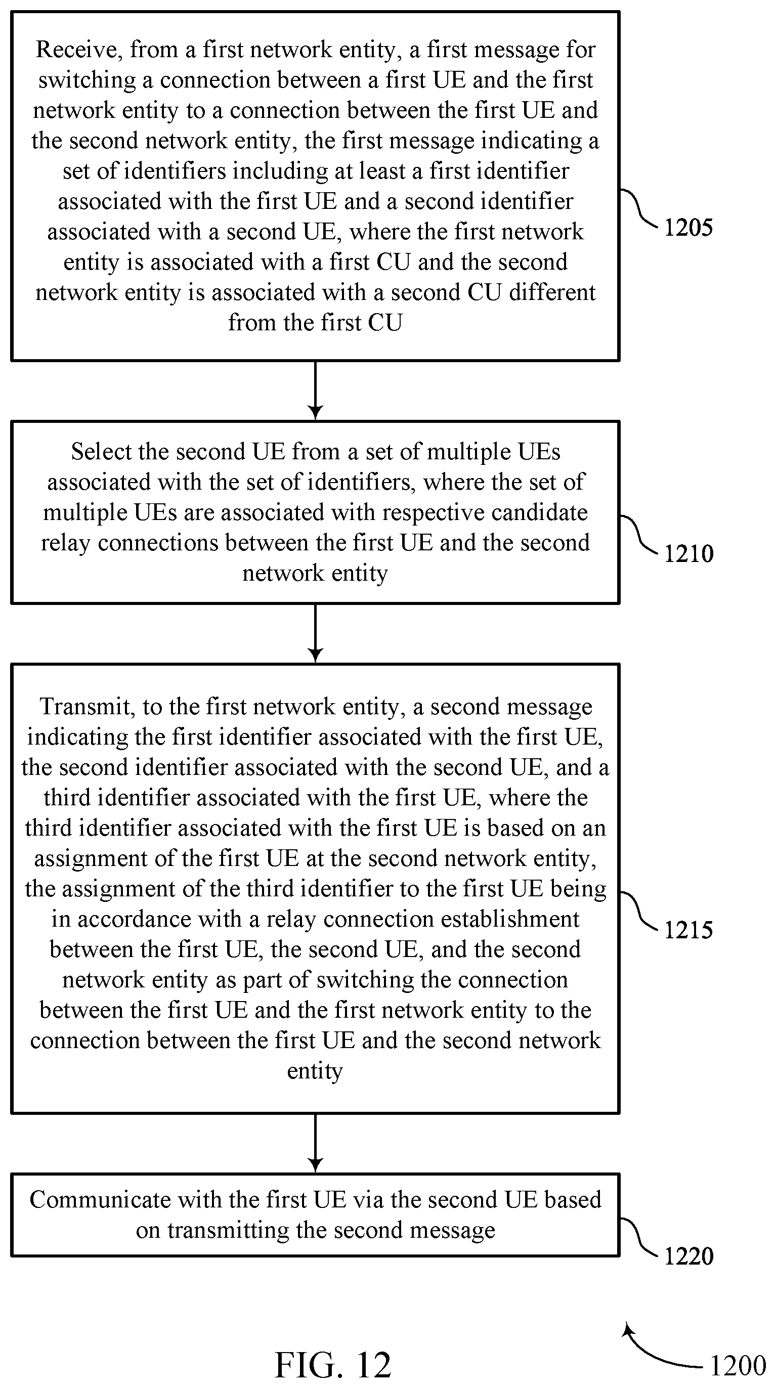 Patent US12375902 Figure 14 – Network coordination during path switching and multi-path scenarios