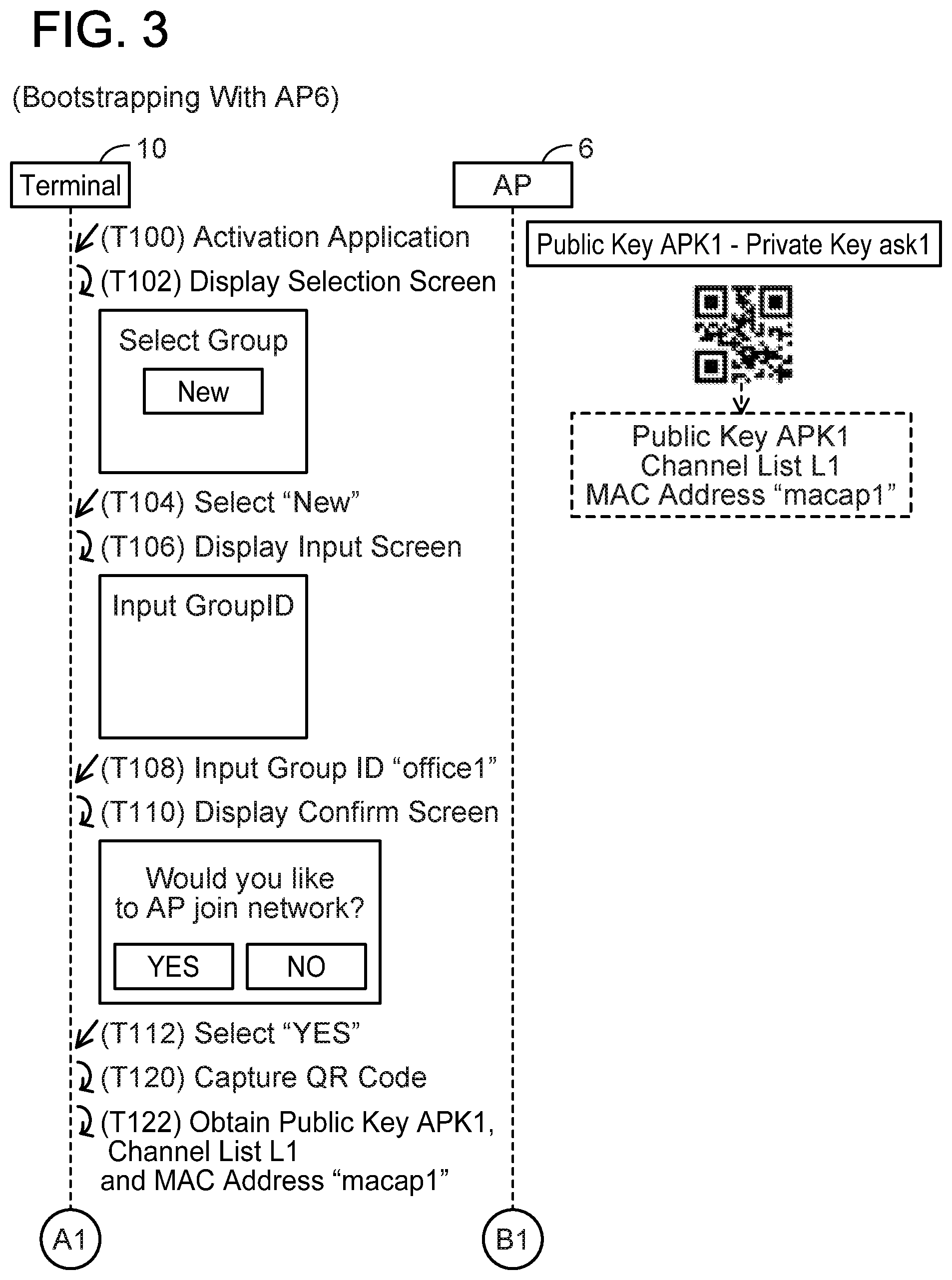 Patent US12375907 Figure 3 – Non-transitory computer-readable medium storing computer-readable instructions for terminal device and communication device