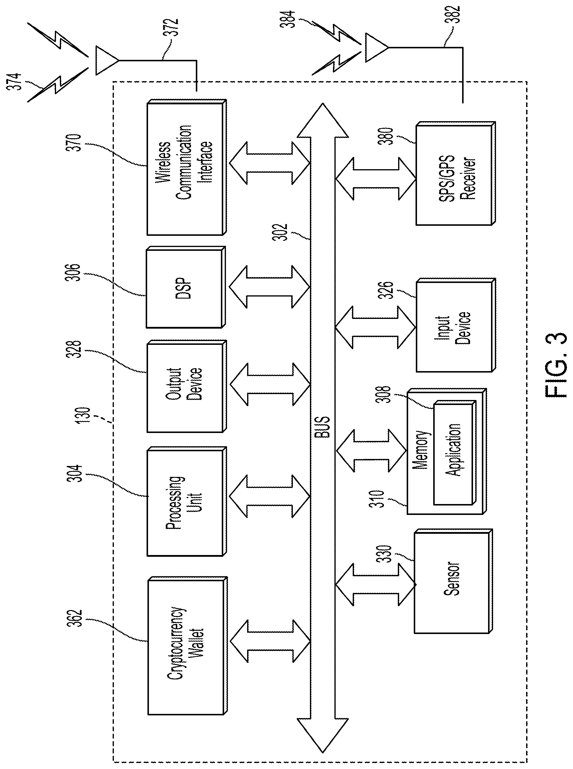 Patent US12375918 Figure 3 – Geolocation-based notifications using relationships in separate systems
