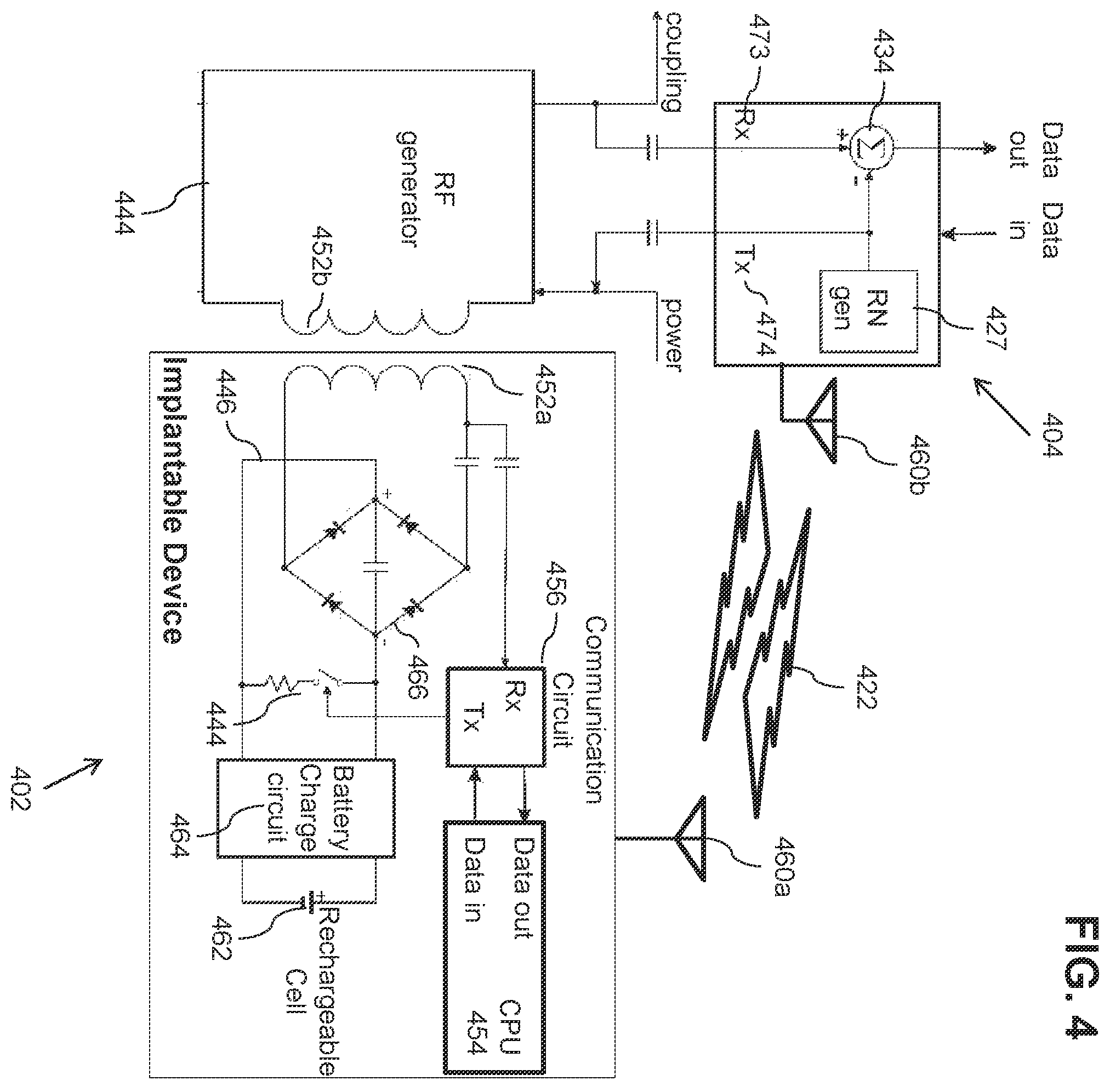 Patent US12375925 Figure 5 – Secure short-range communications link for medical devices