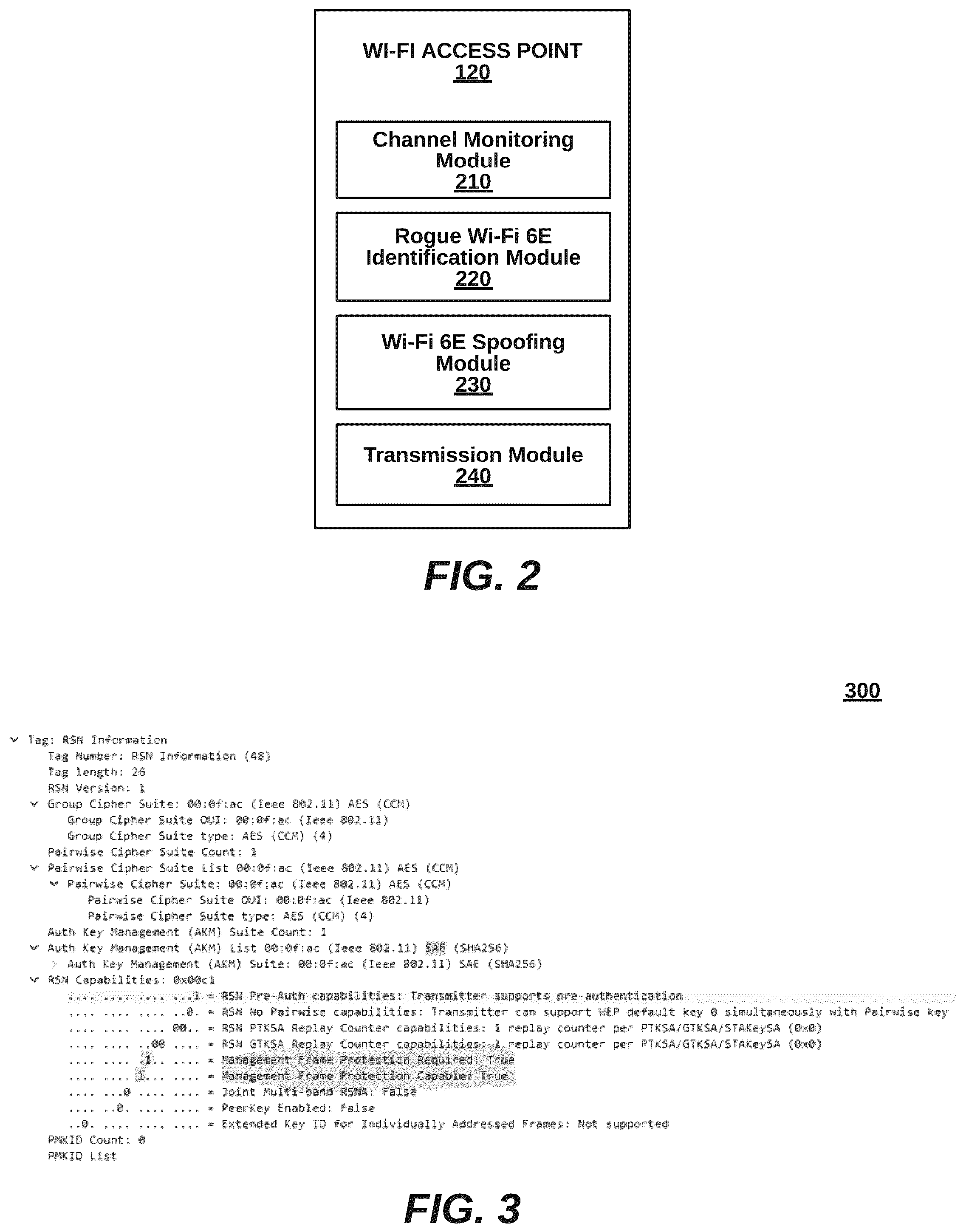 Patent US12375927 Figure 2 – Proactive mitigation of Wi-Fi 6E rogue clients connecting to Wi-Fi 6E access points in wireless networks