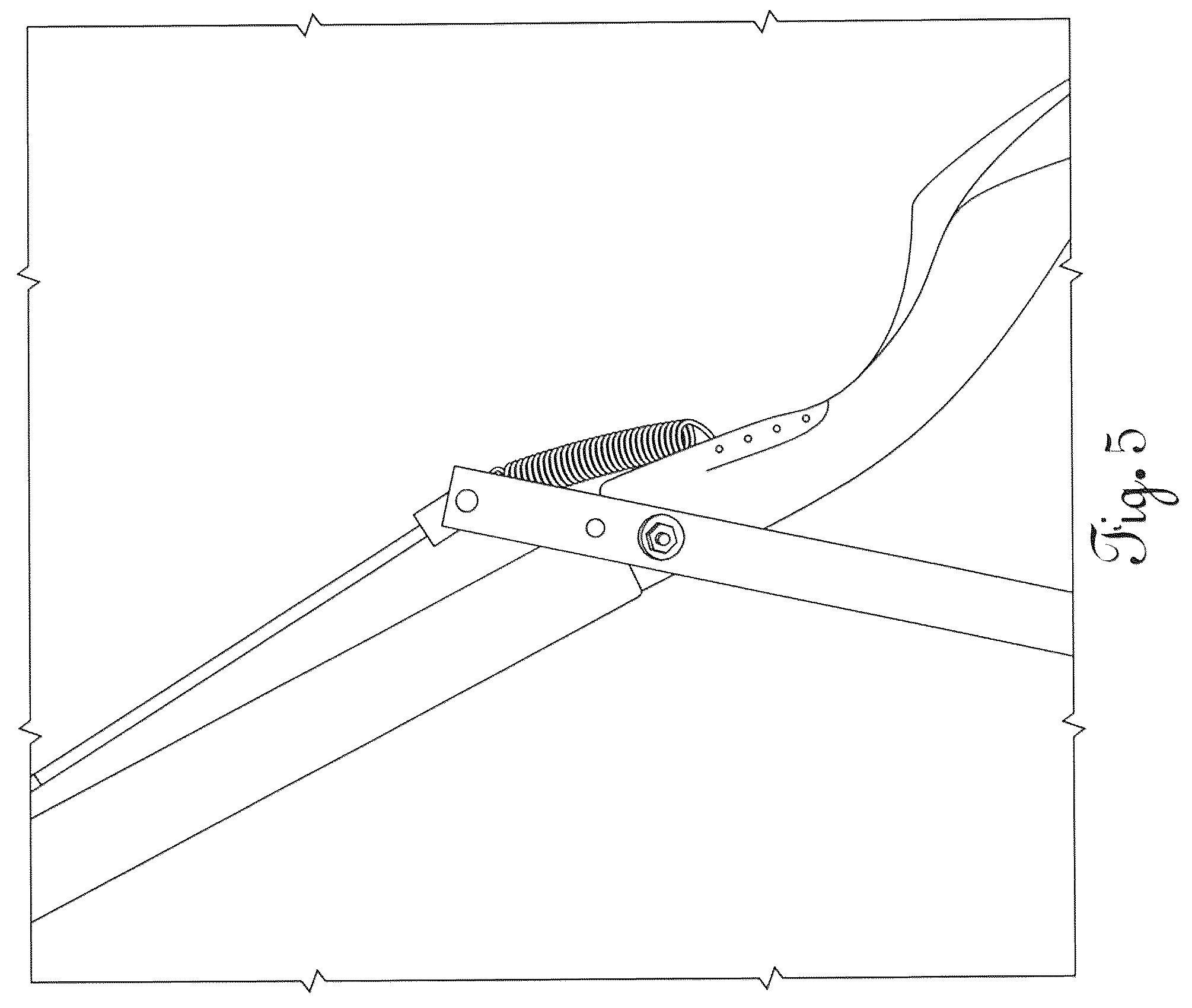 Patent US12376506 Figure 5 – Debris handling shovel attachment