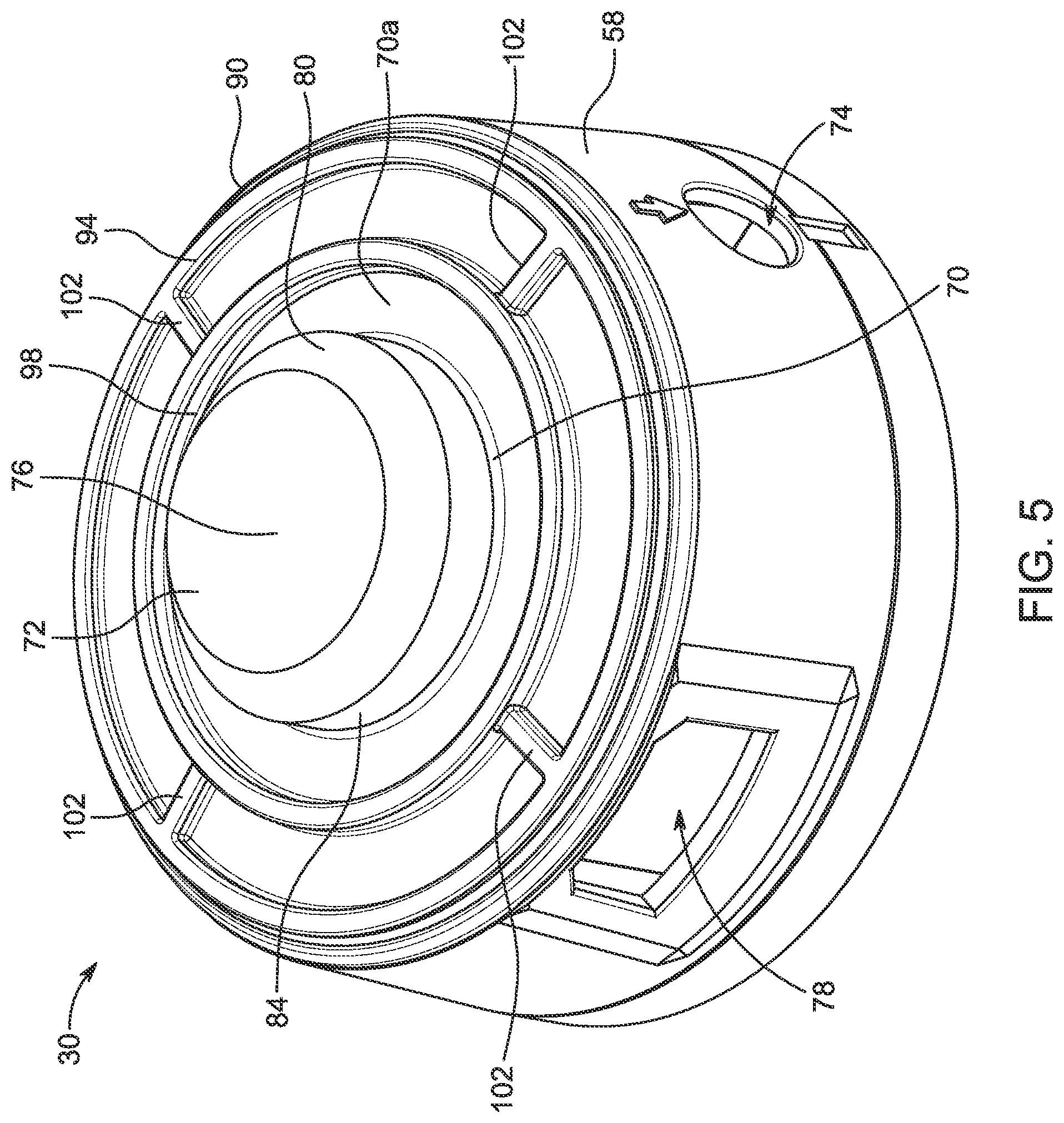 Patent US12376515 Figure 5 – String trimmer assembly and trimmer head for use with same