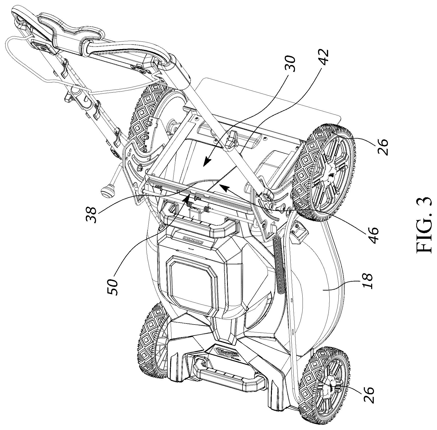 Patent US12376517 Figure 3 – Lawnmower discharge accessories