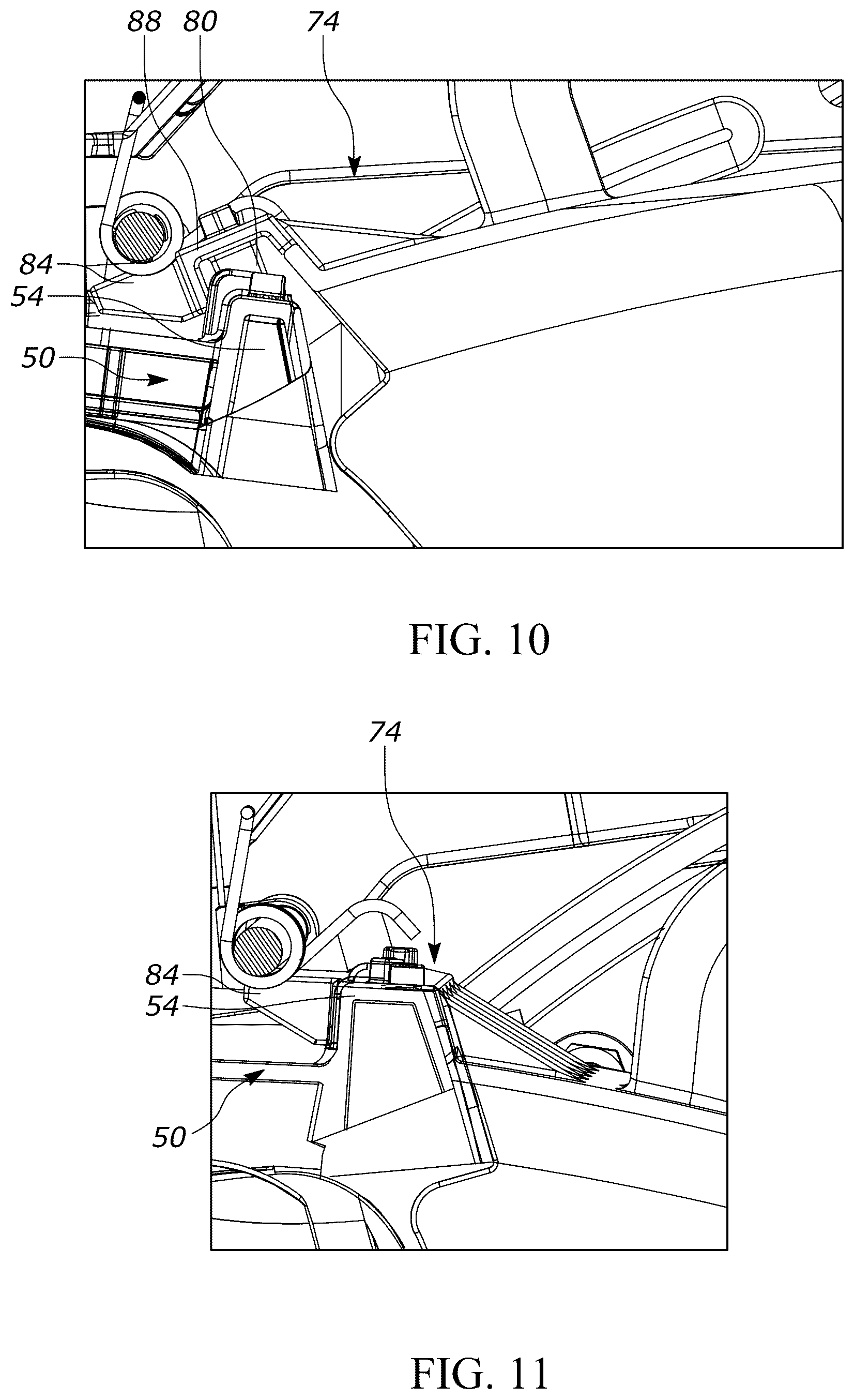 Patent US12376517 Figure 10 – Lawnmower discharge accessories
